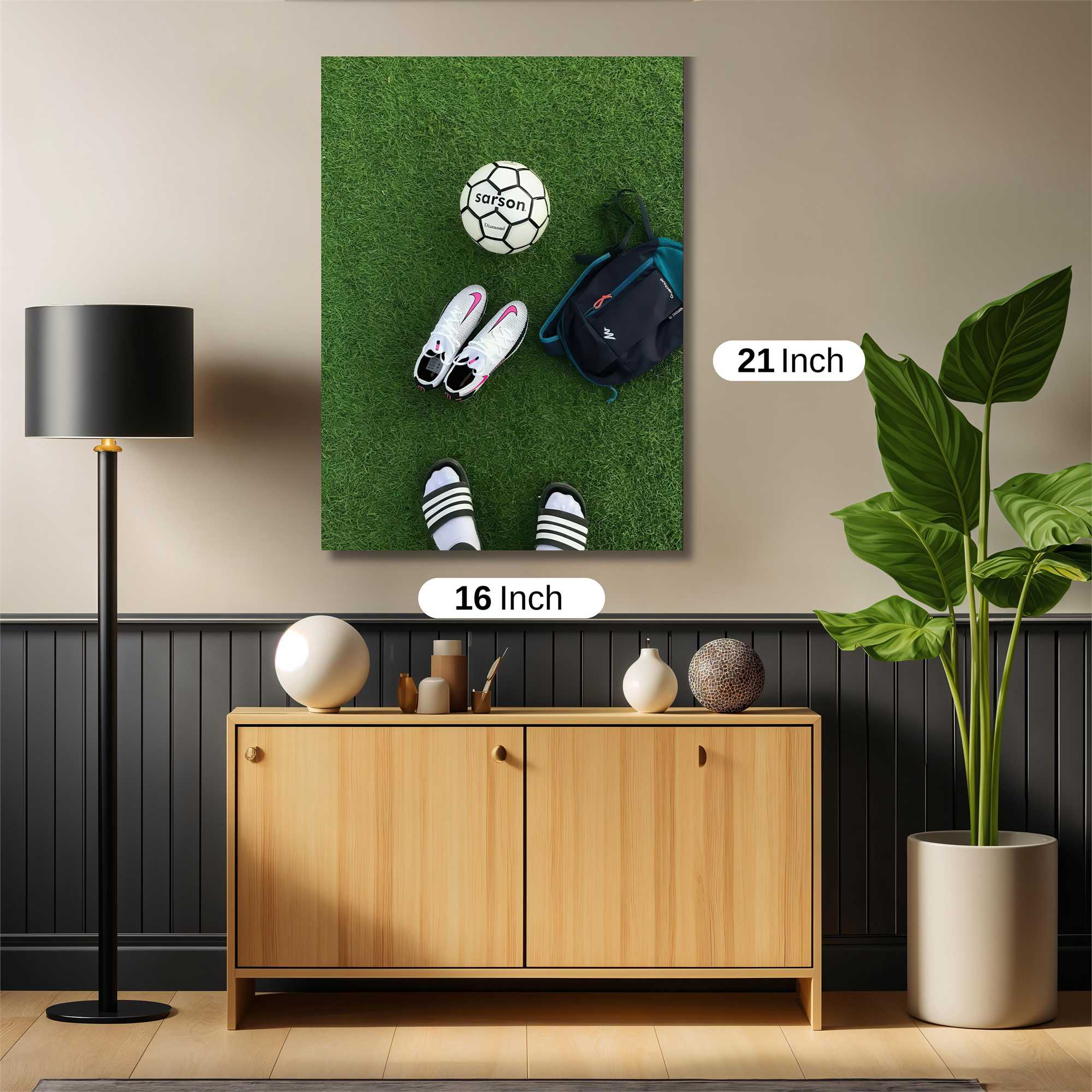 Soccer Serenity Safe Wall Magnetic / M