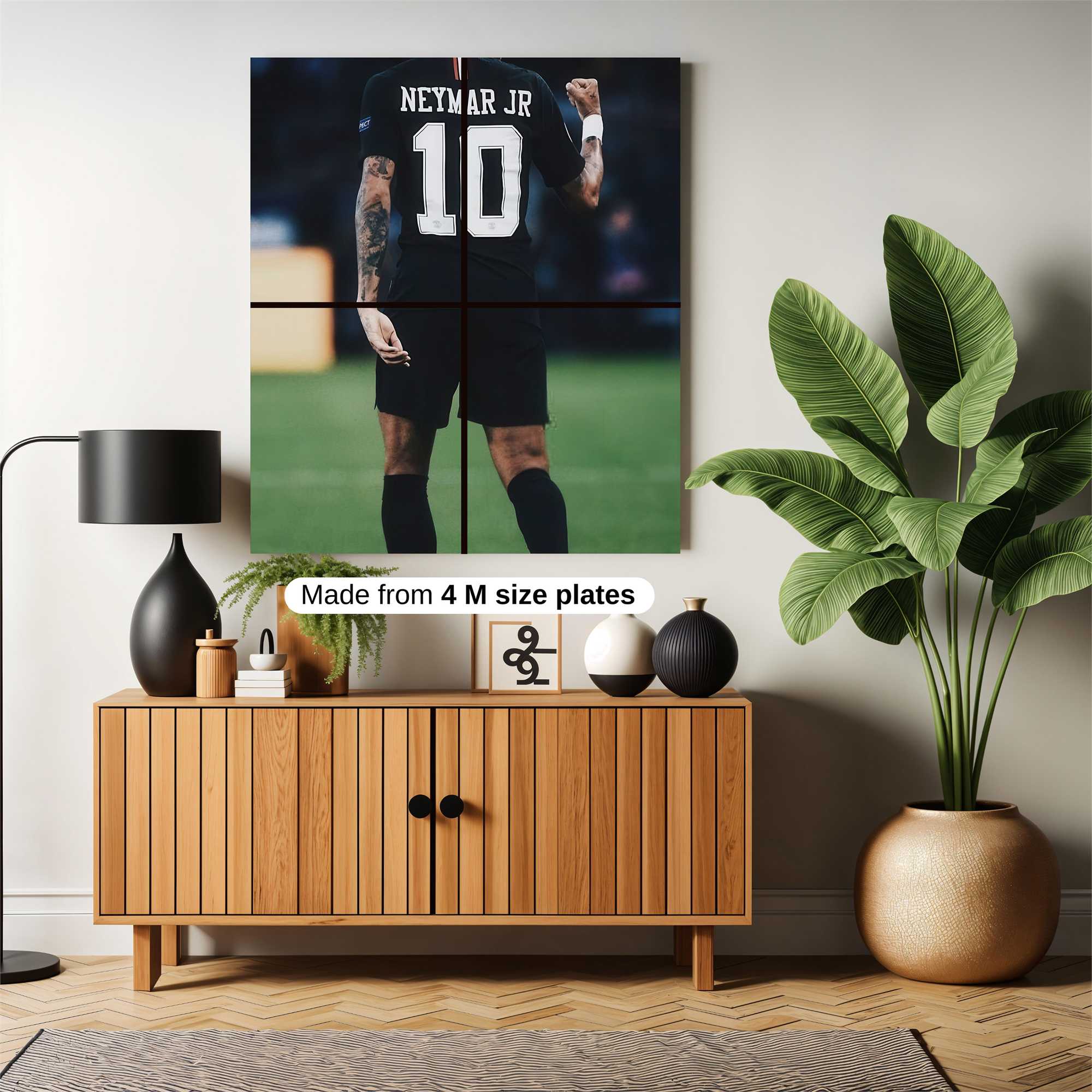 Neymar Jubilant Safe Wall Magnetic / M