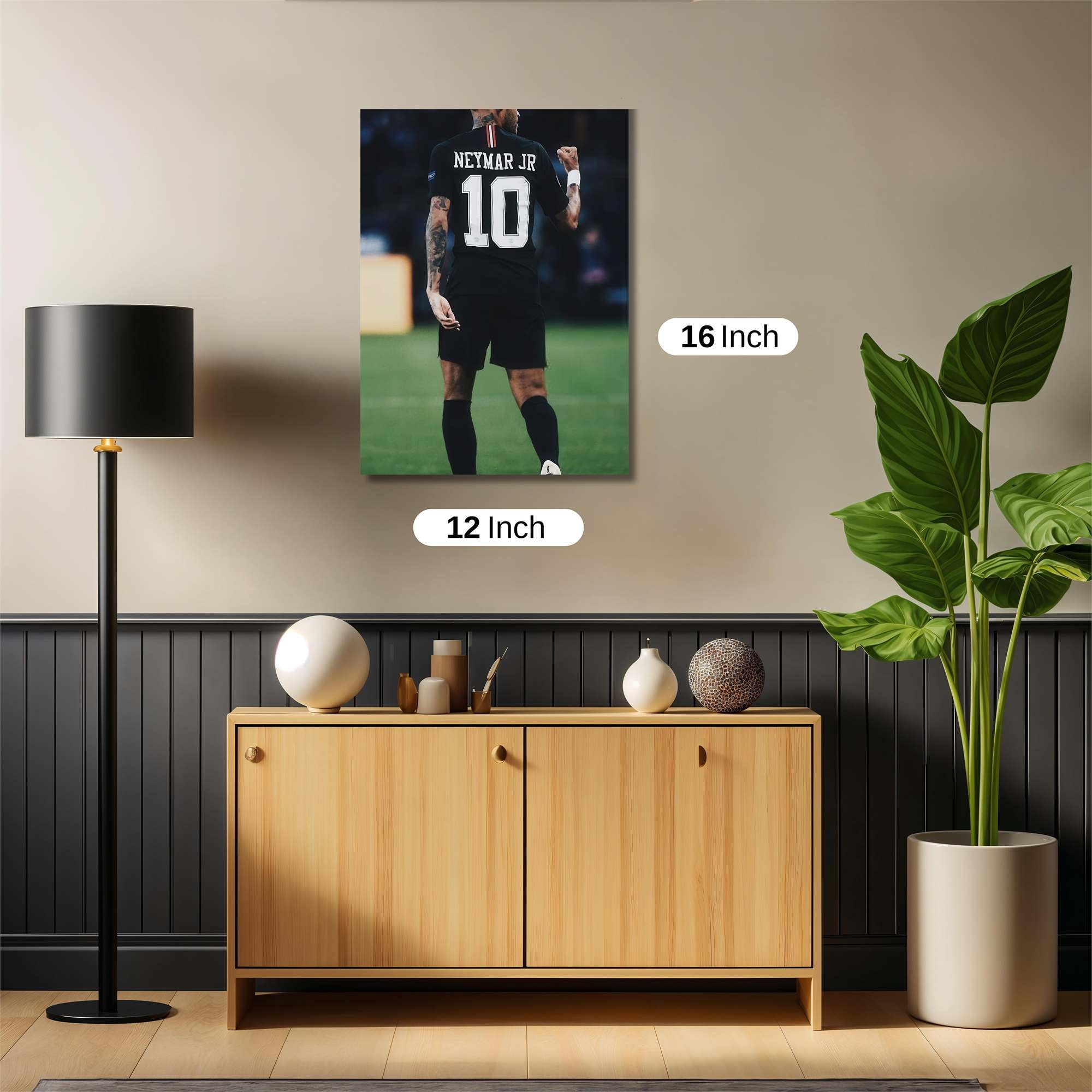 Neymar Jubilant Safe Wall Magnetic / M