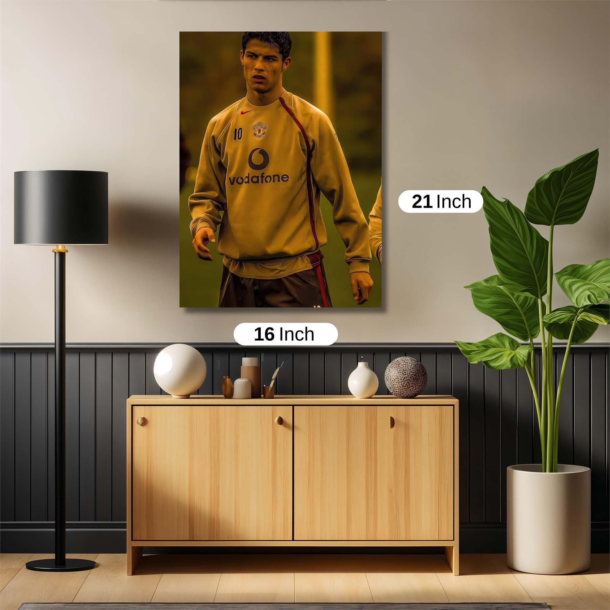 Ronaldo Resolute Safe Wall Magnetic / M