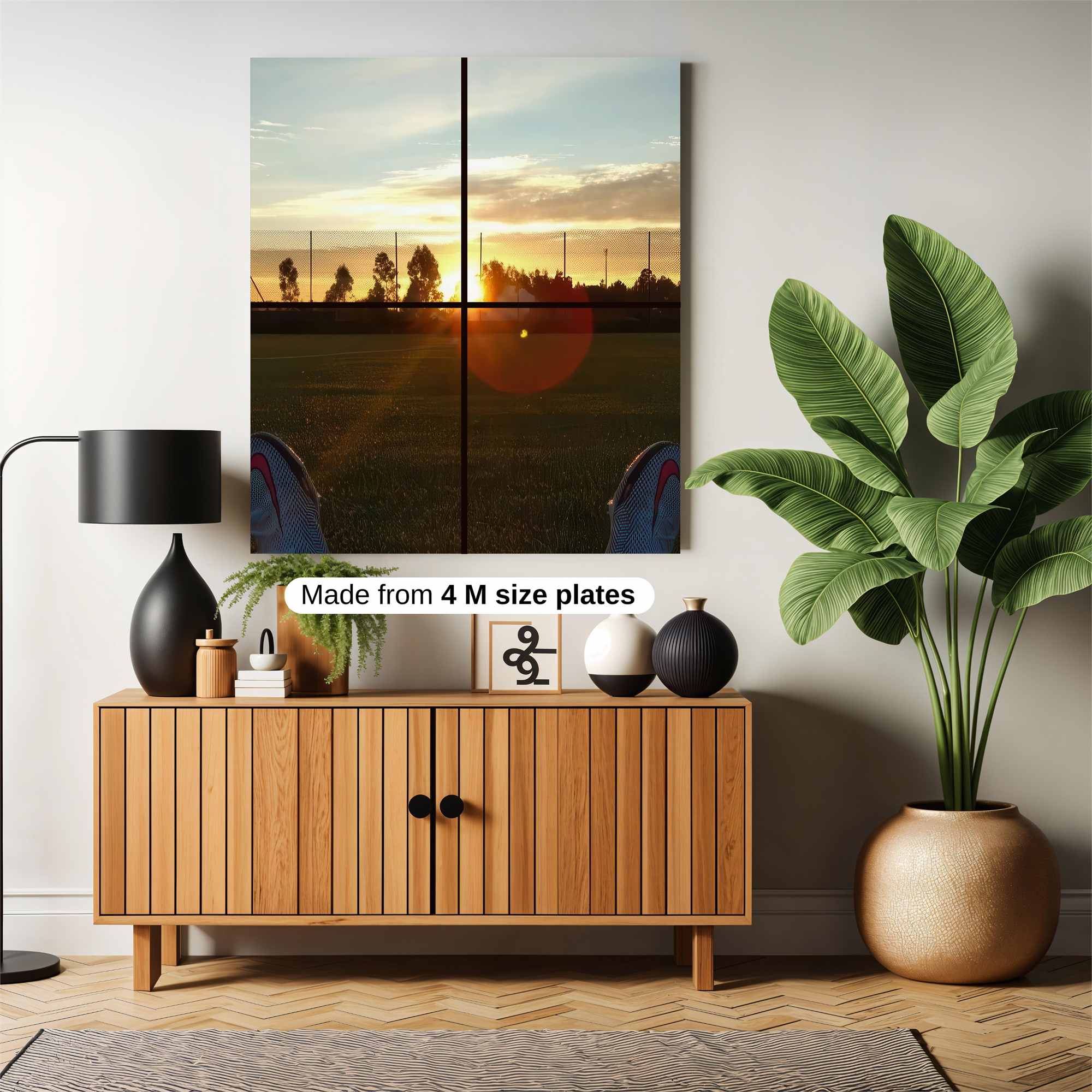 Sunset Serenity Safe Wall Magnetic / M