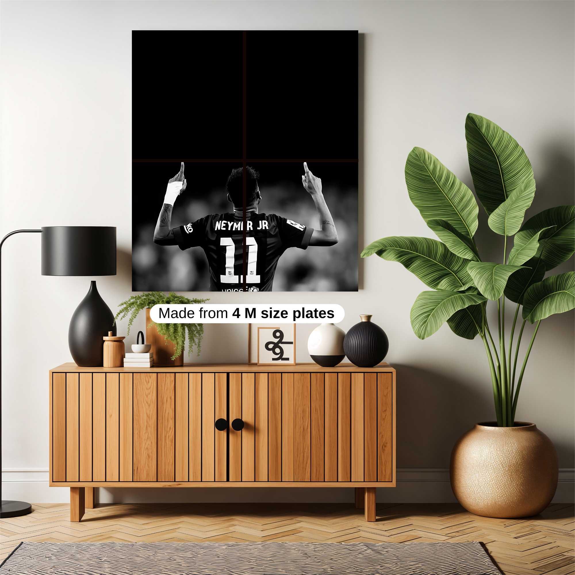 Neymar Jubilant Safe Wall Magnetic / M