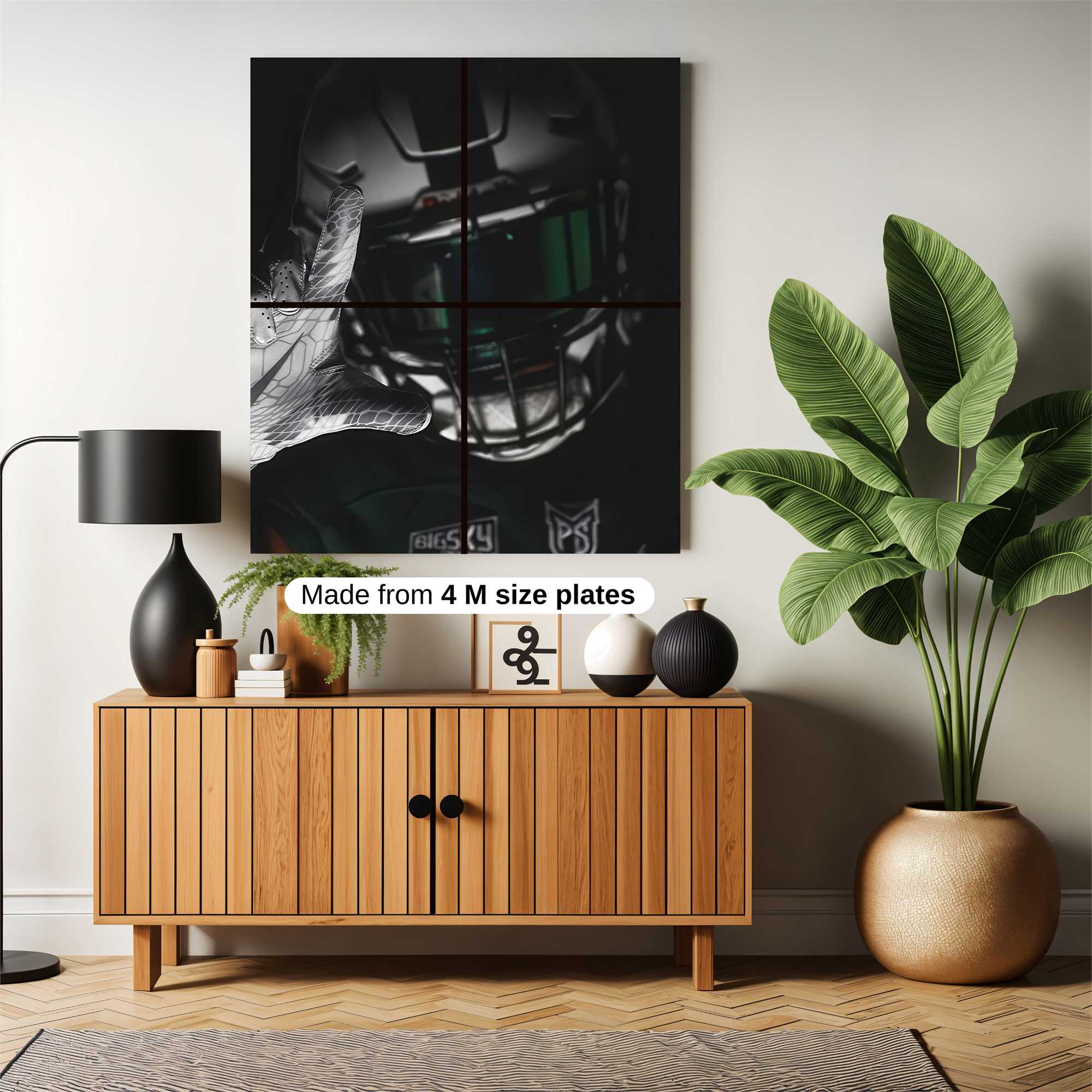 Gridiron Glow Safe Wall Magnetic / M