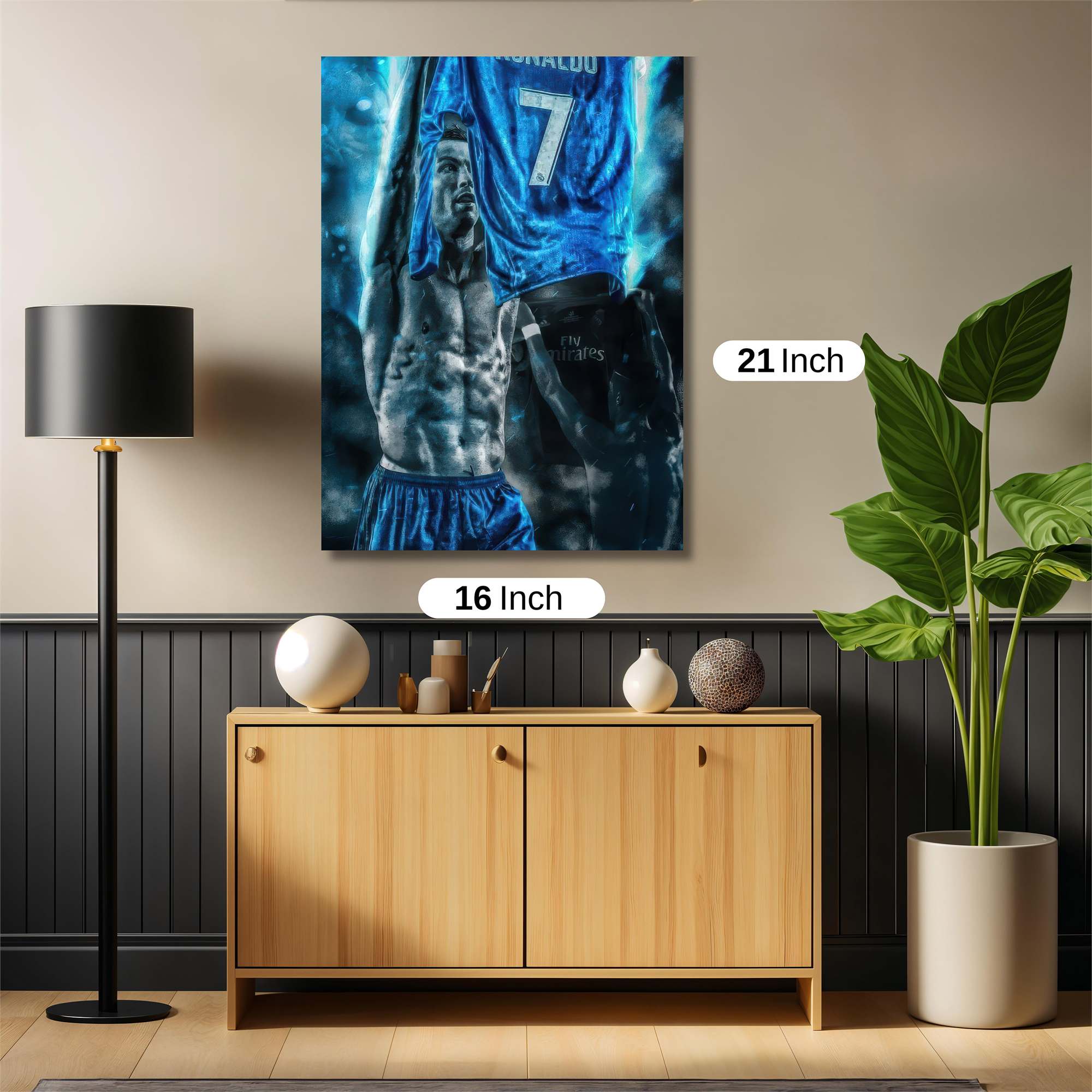 Ronaldo Radiant Safe Wall Magnetic / M
