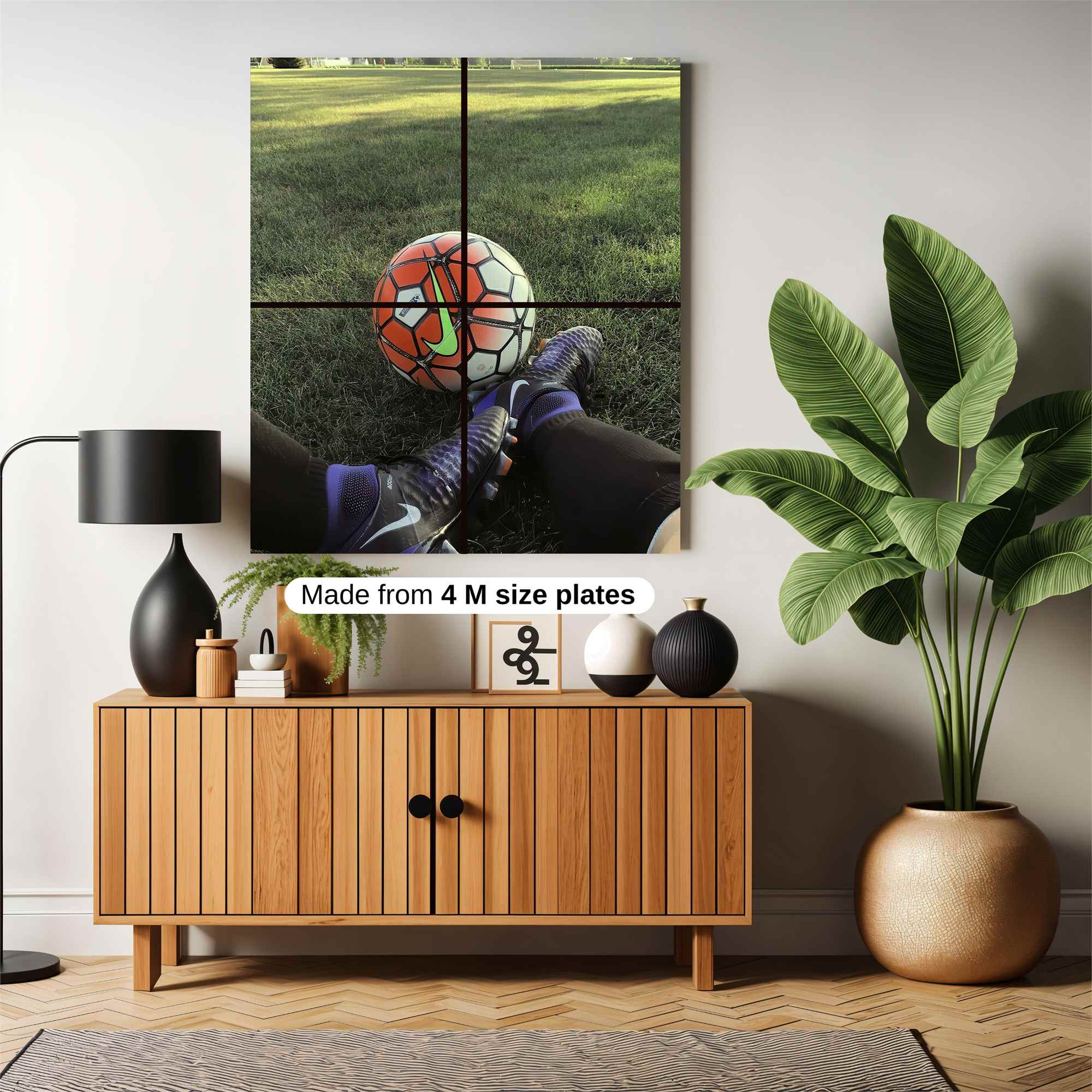 Soccer Serenity Safe Wall Magnetic / M