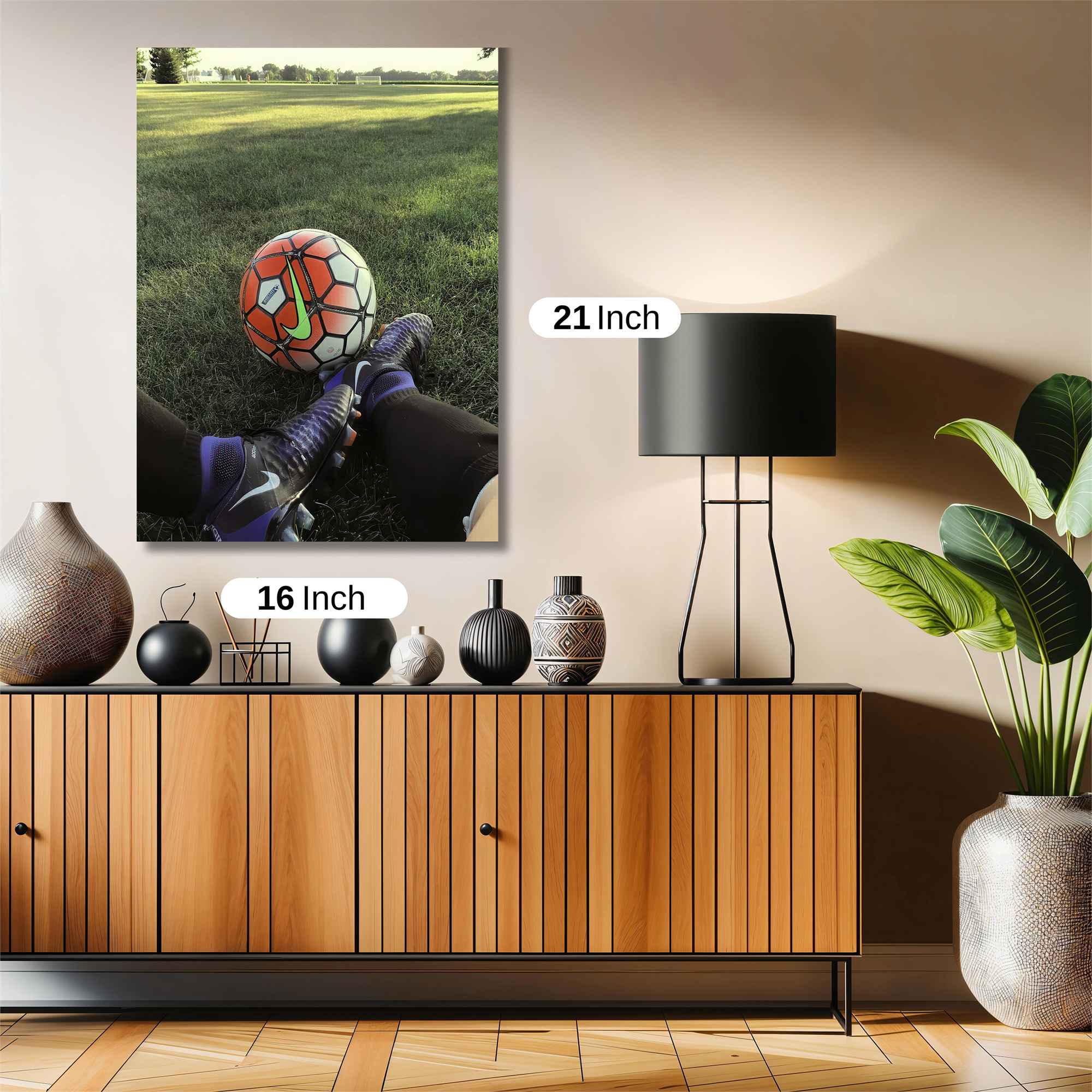 Soccer Serenity Safe Wall Magnetic / M