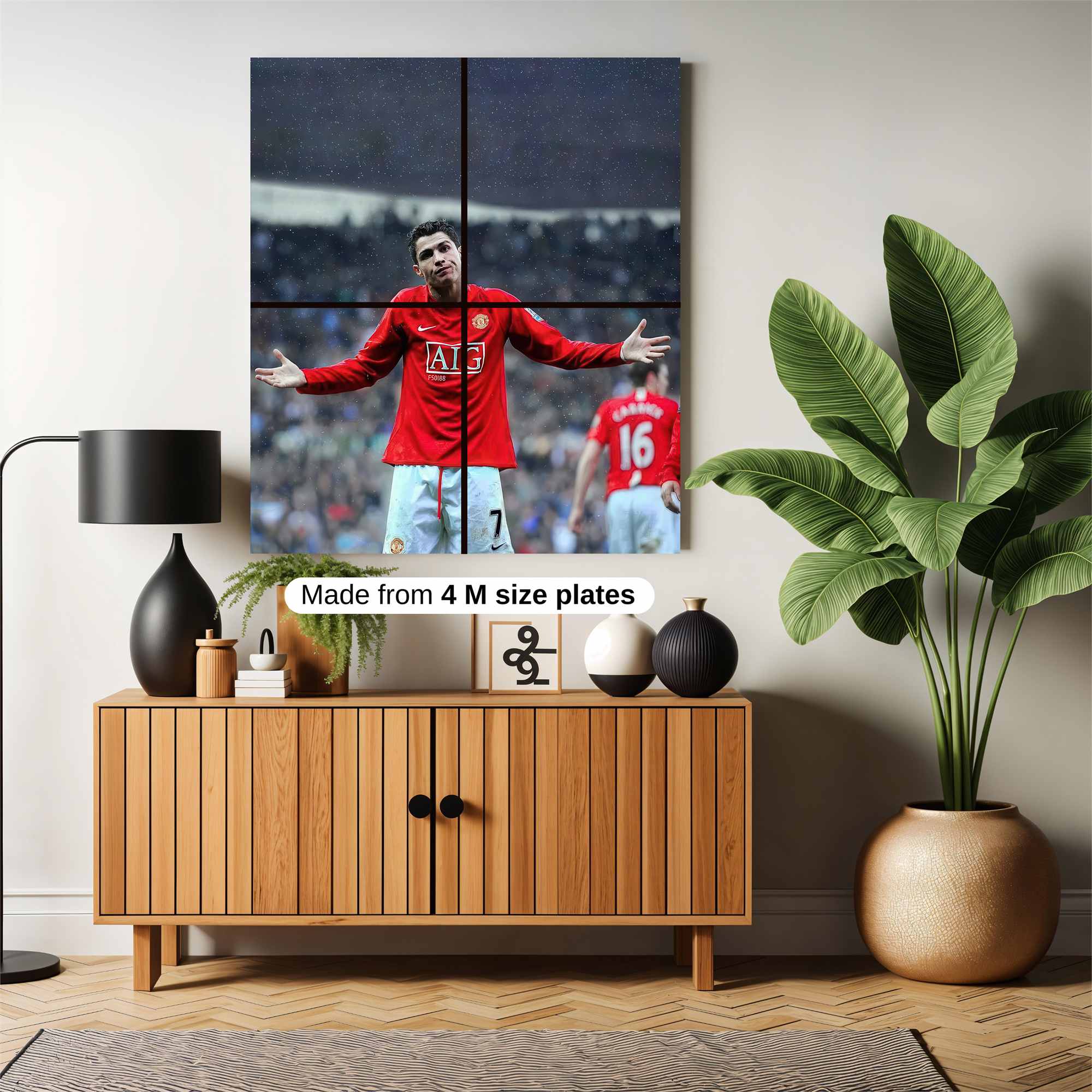 Ronaldo Triumphant Safe Wall Magnetic / M