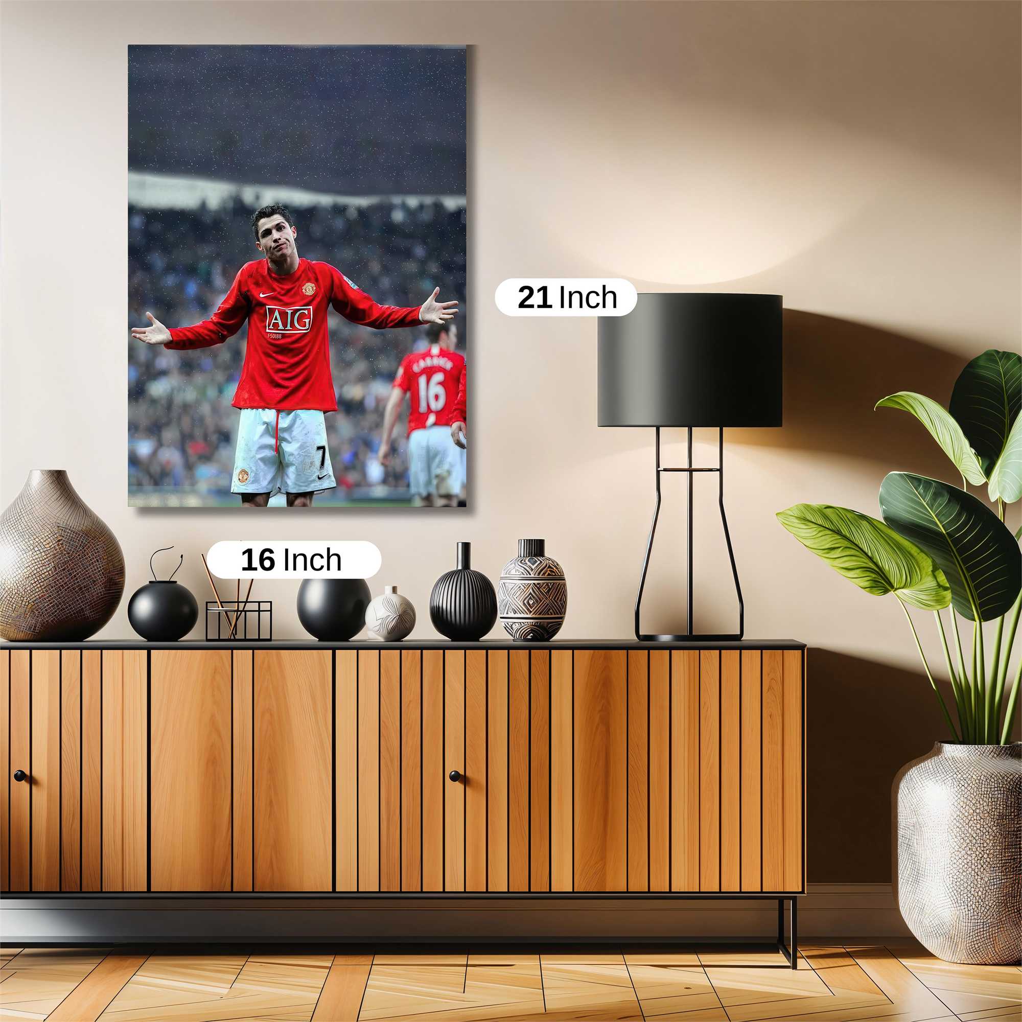 Ronaldo Triumphant Safe Wall Magnetic / M