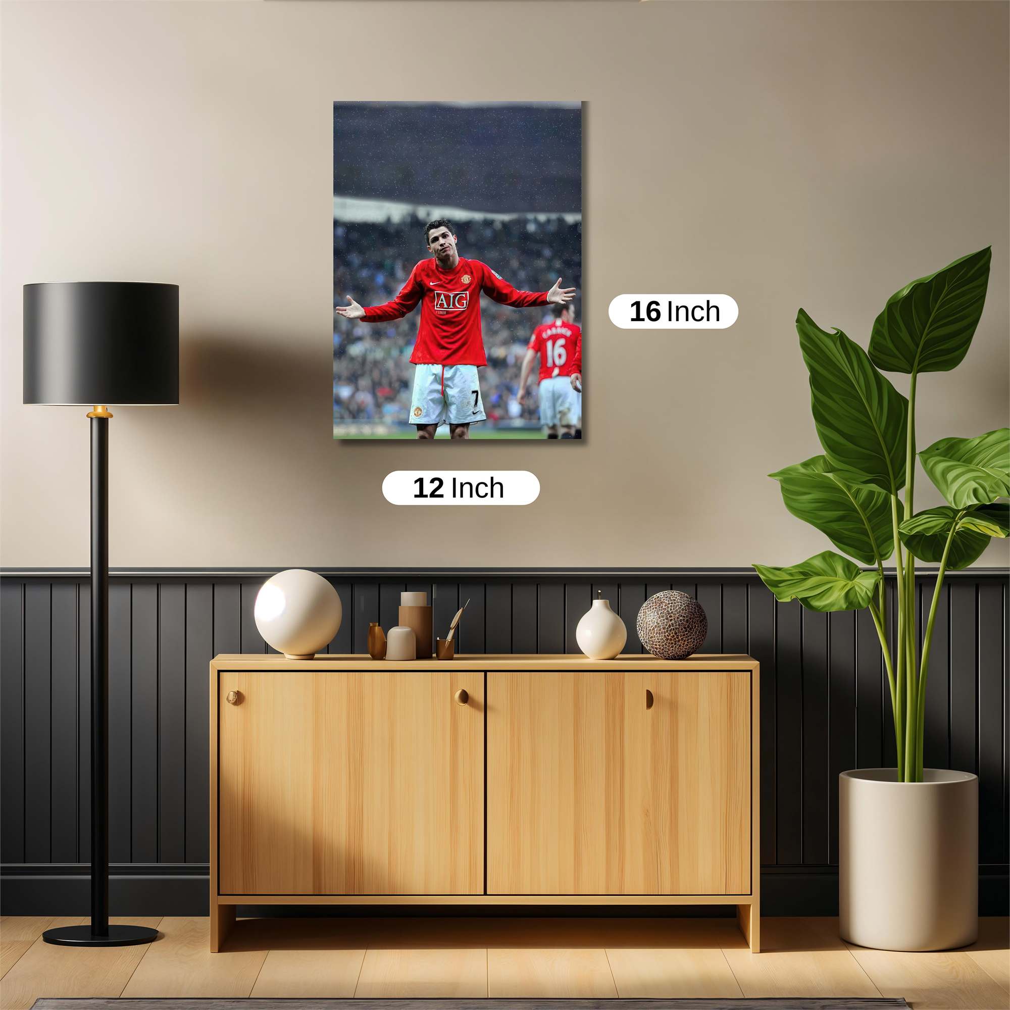 Ronaldo Triumphant Safe Wall Magnetic / M