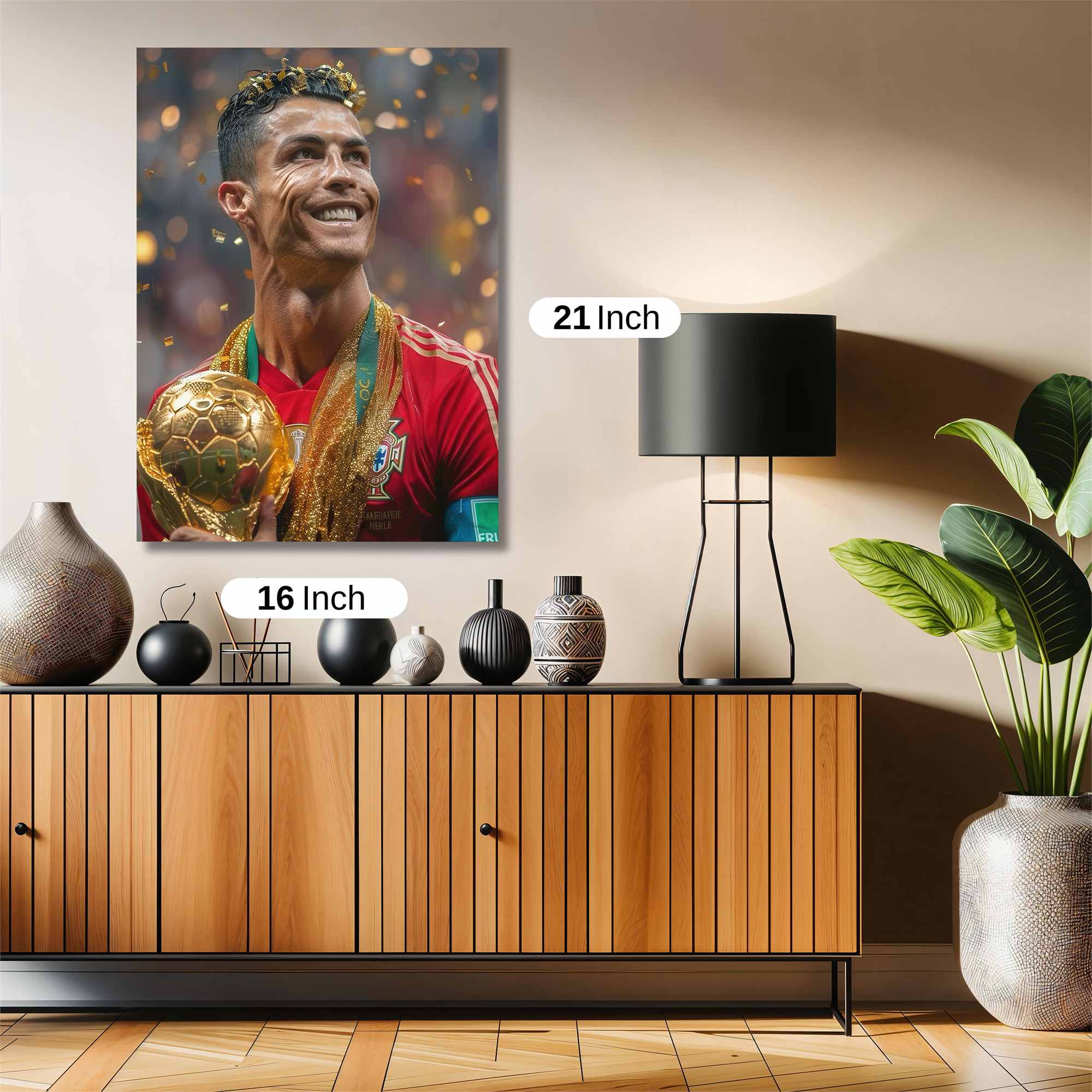 Ronaldo Triumphant Safe Wall Magnetic / M