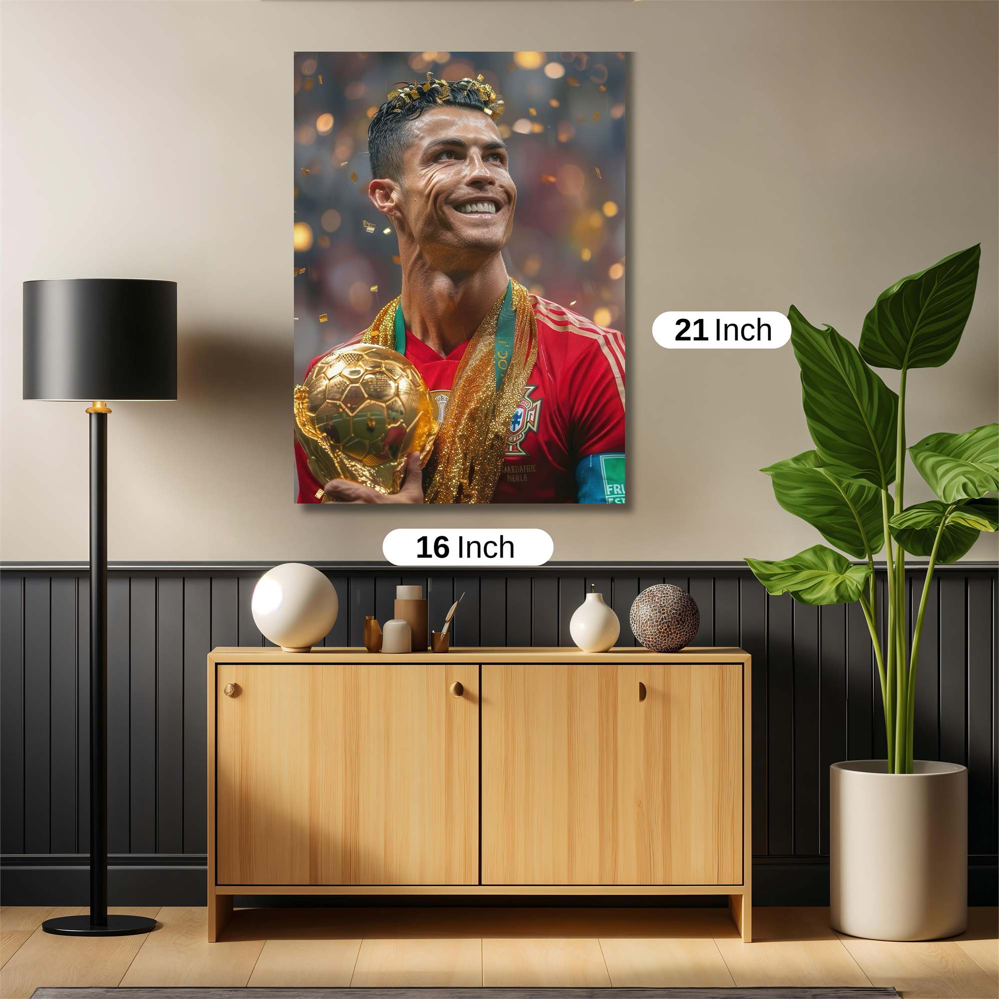 Ronaldo Triumphant Safe Wall Magnetic / M