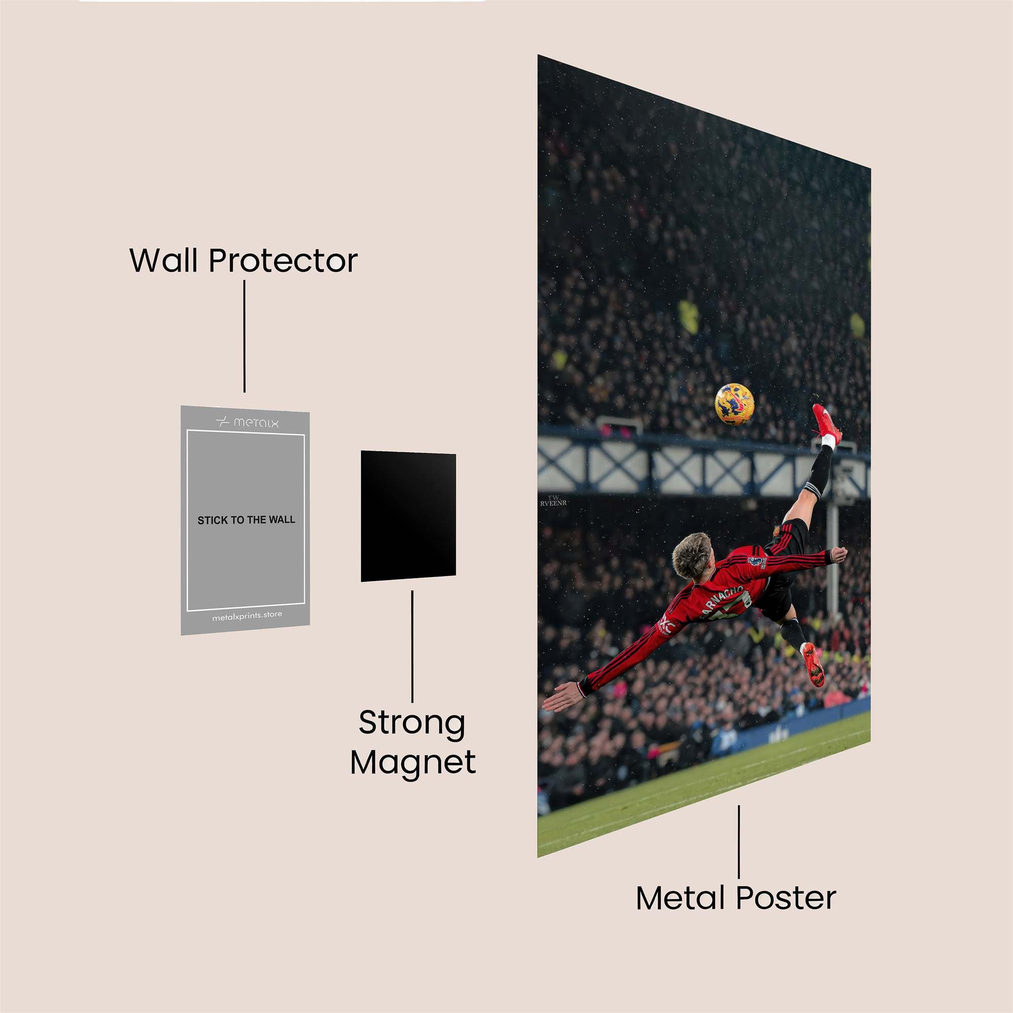 Rooney Majestic Safe Wall Magnetic / M