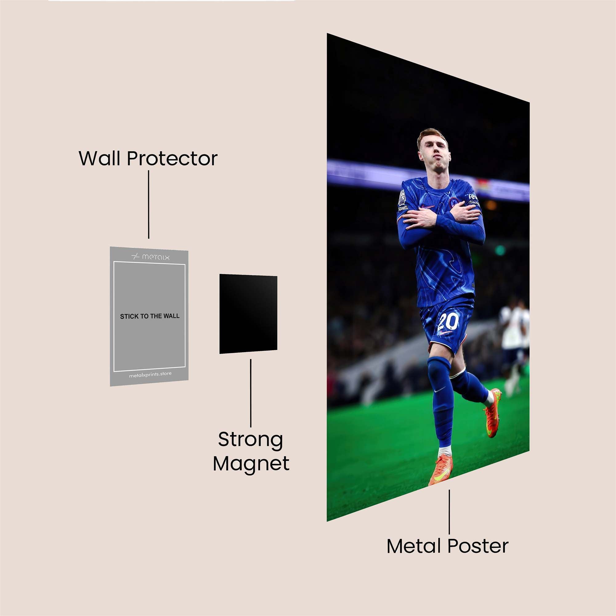 Palmer Triumph Safe Wall Magnetic / M