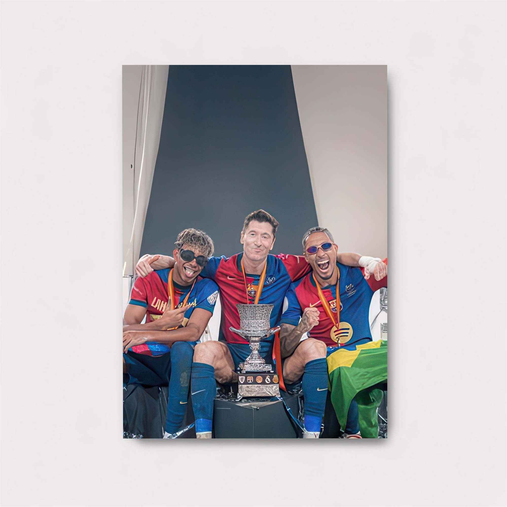 Messi Triumphant Safe Wall Magnetic / M