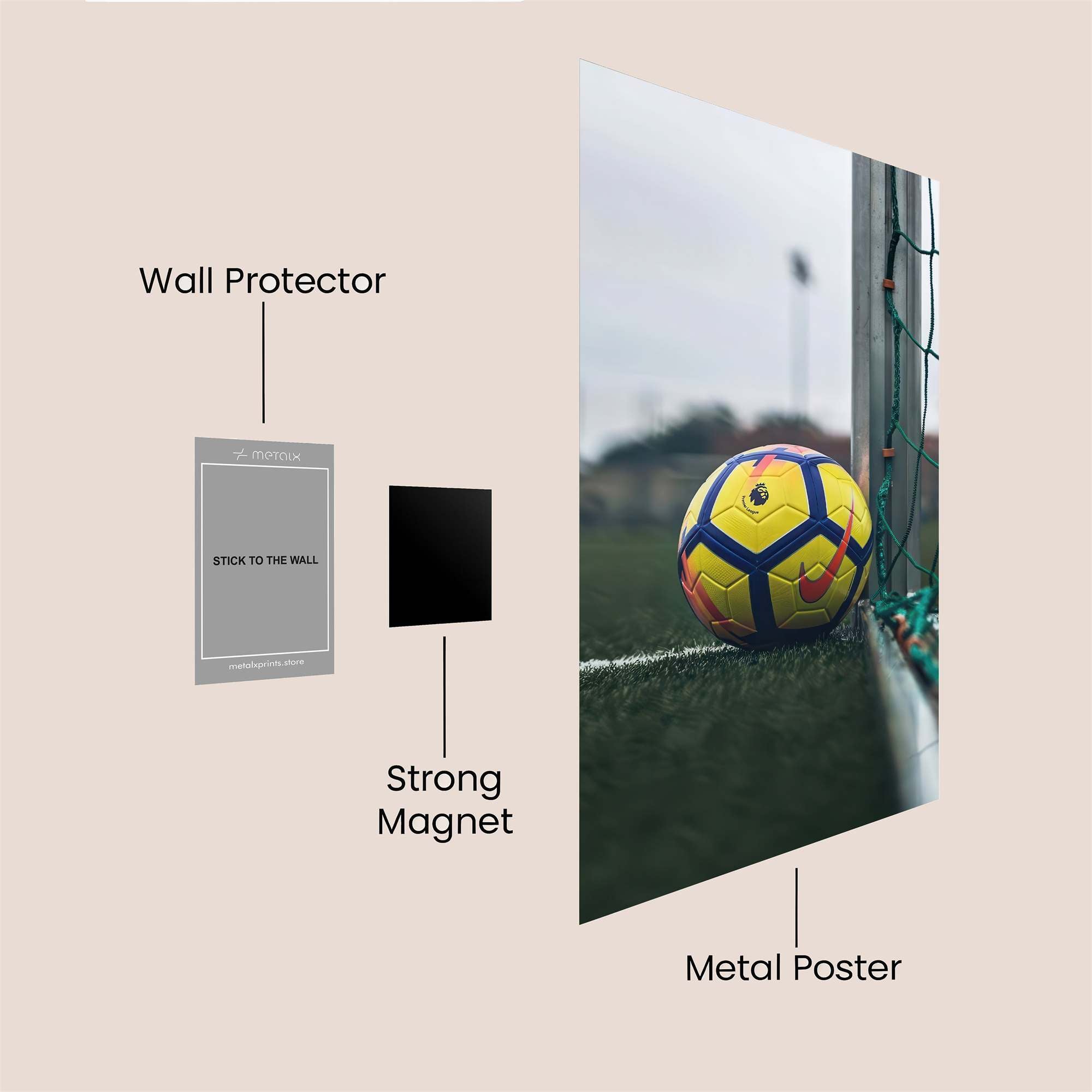 Goal Whisper Safe Wall Magnetic / M