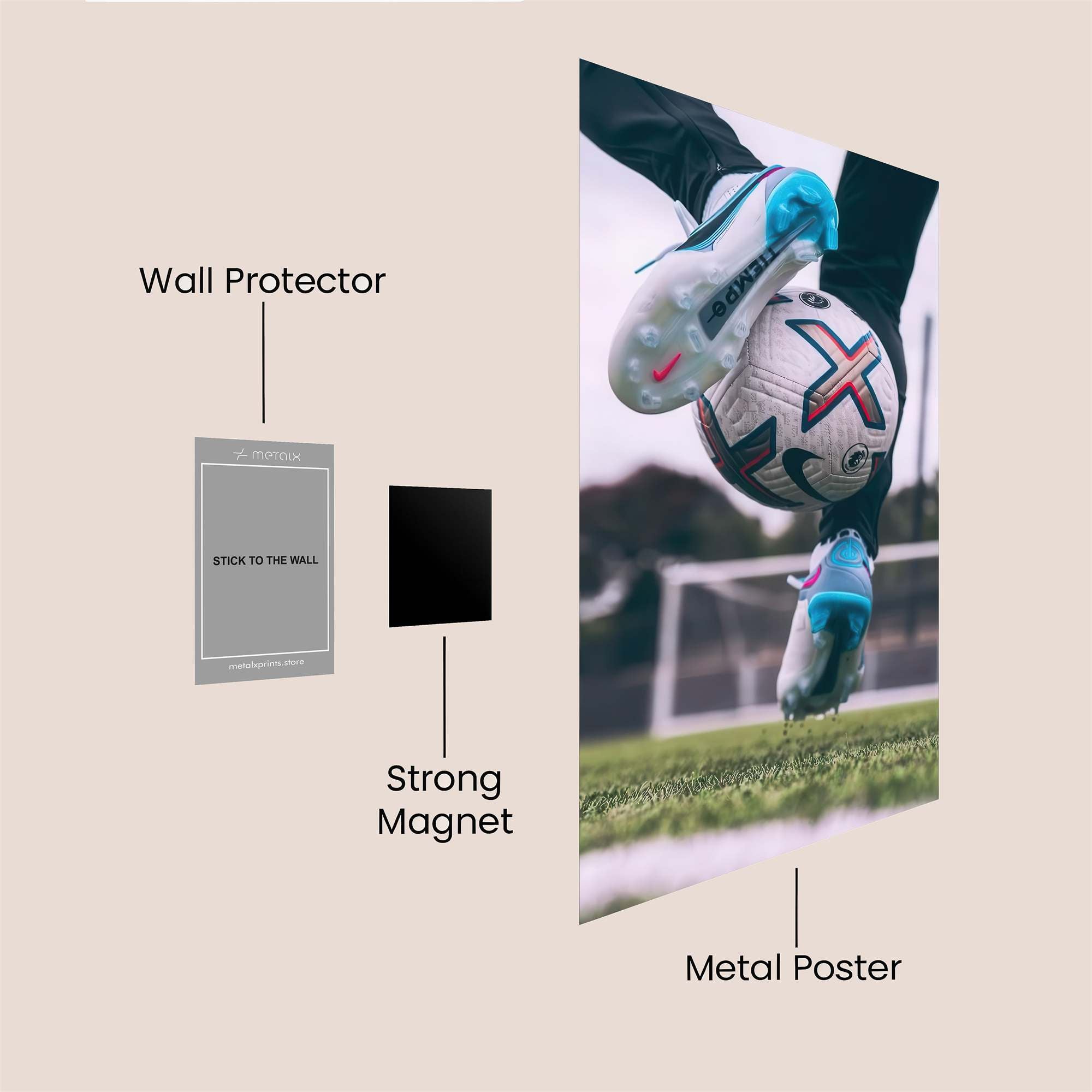 Goal Ecstasy Safe Wall Magnetic / M