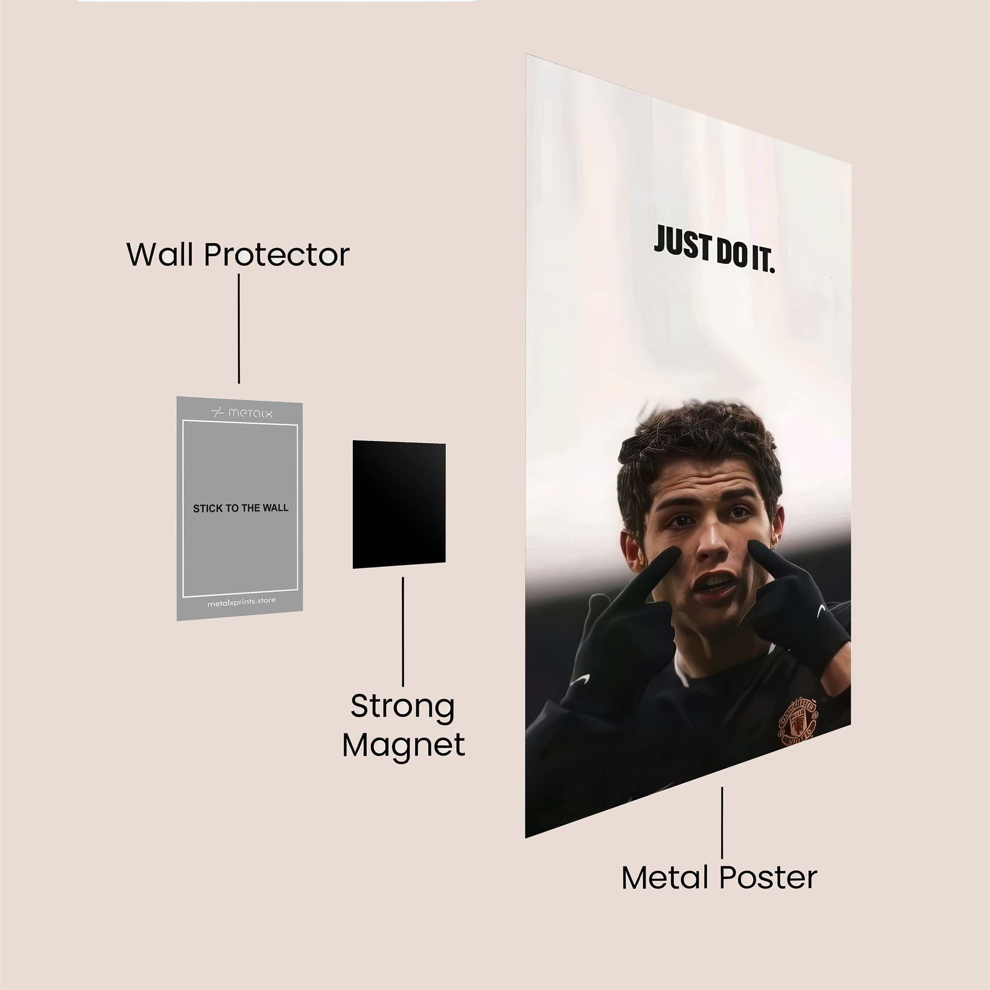 Ronaldo Intense Safe Wall Magnetic / M