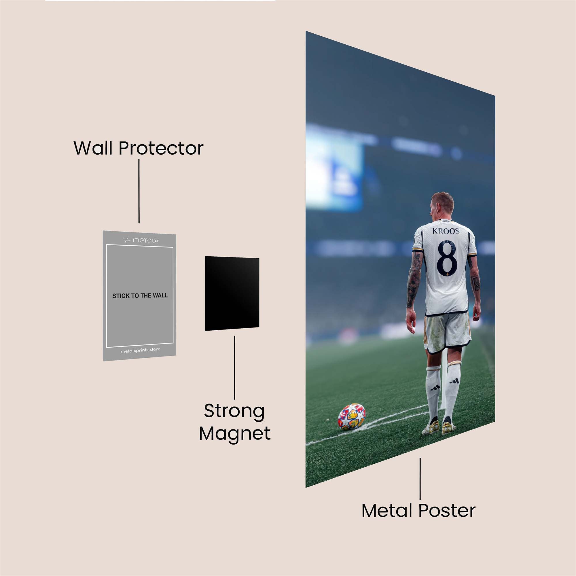 Kroos Contemplative Safe Wall Magnetic / M