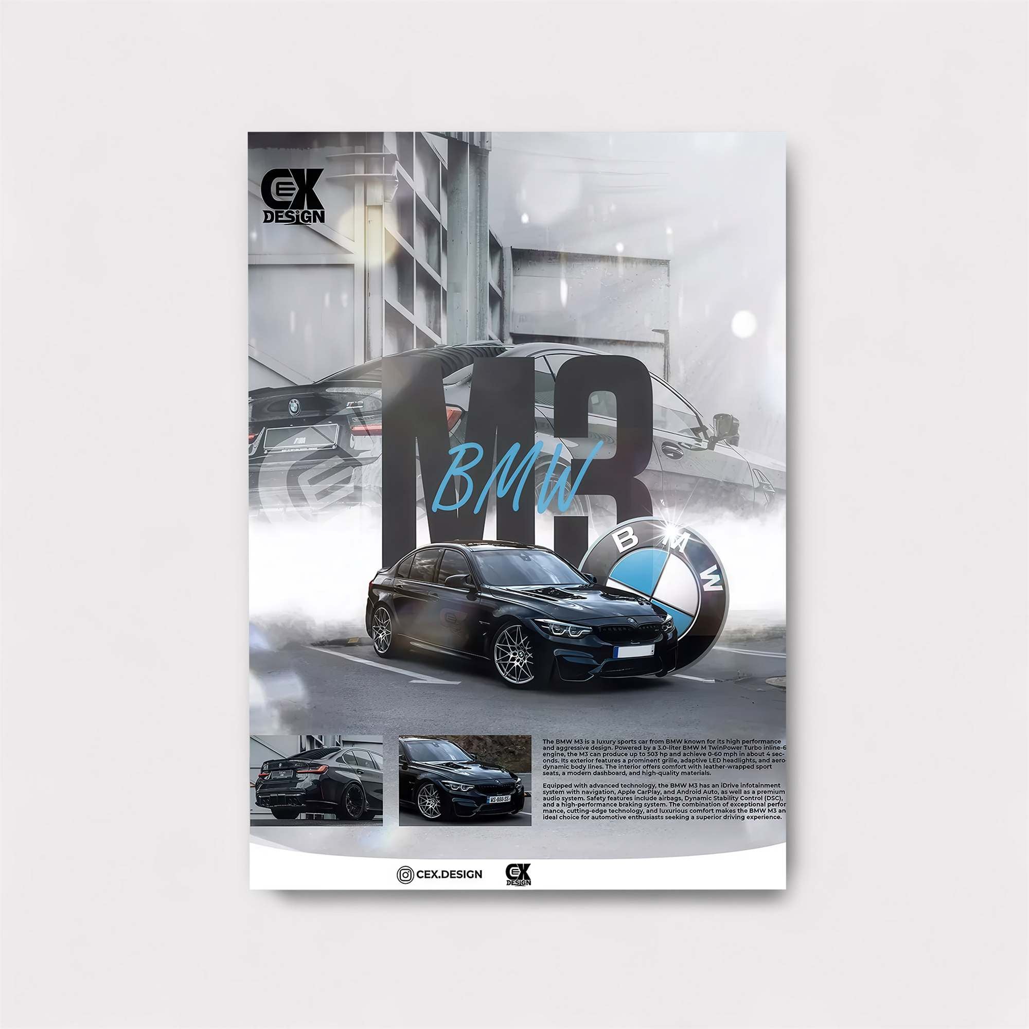 BMW Thrill Safe Wall Magnetic / M