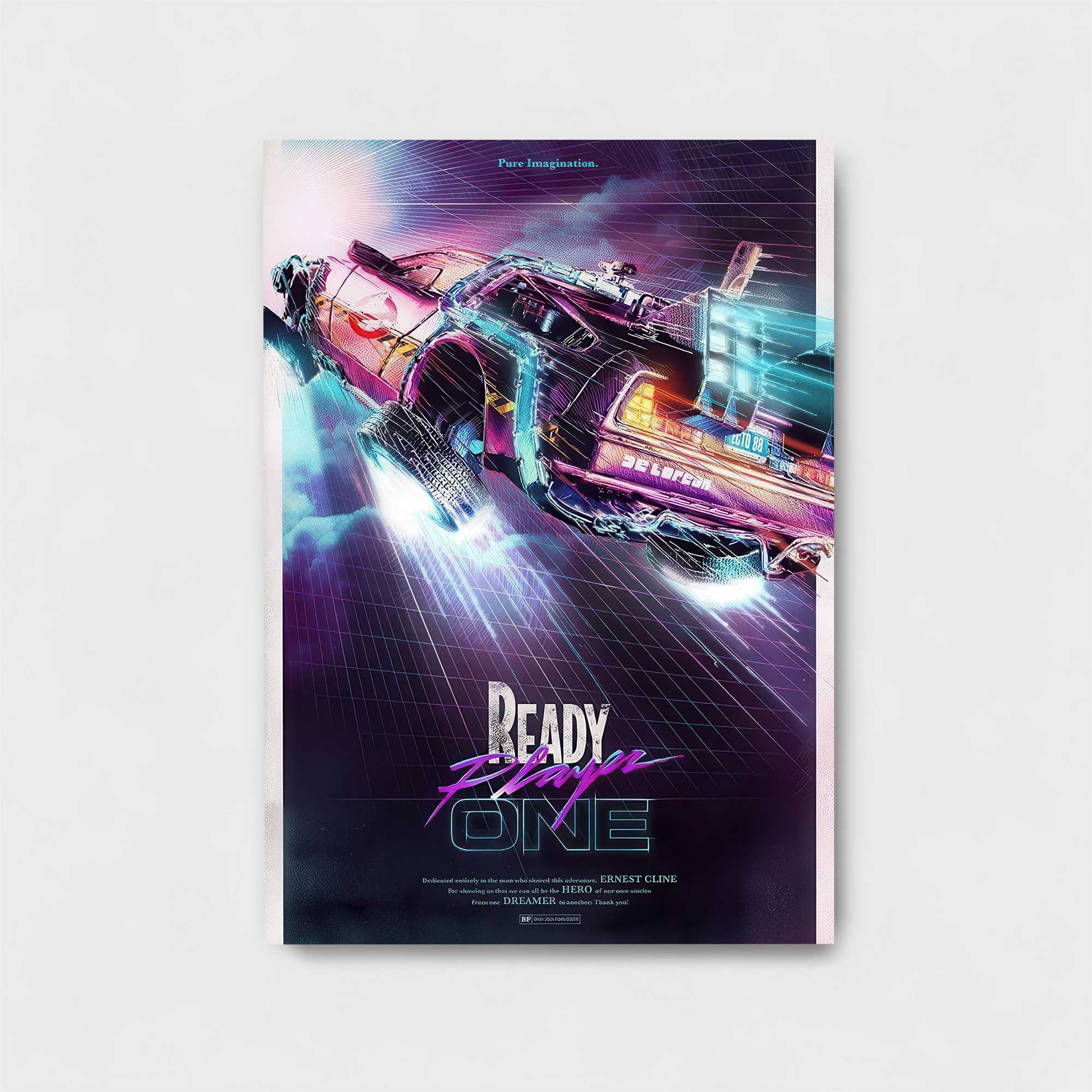 Delorean Dream Safe Wall Magnetic / M