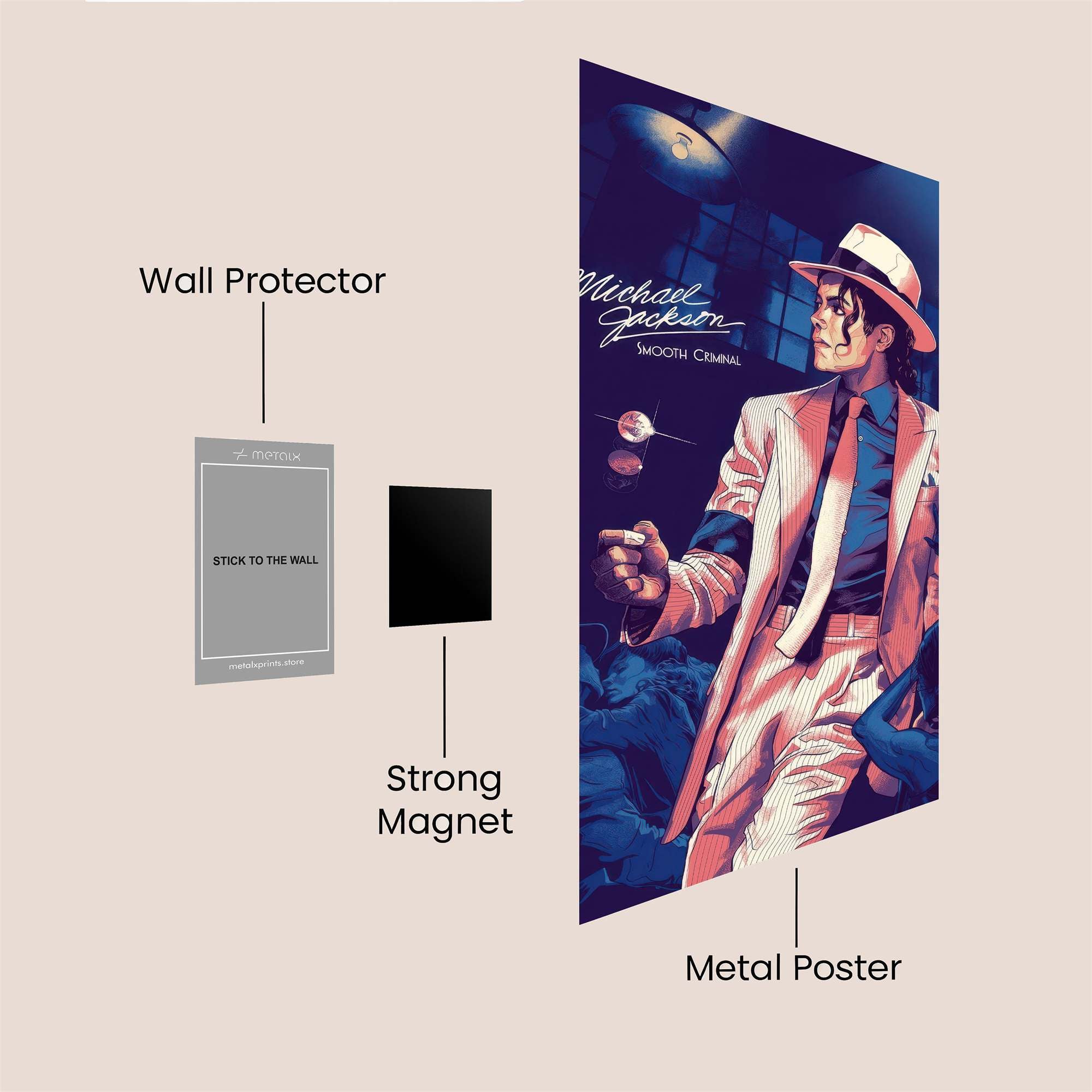 Jackson Enigma Safe Wall Magnetic / M