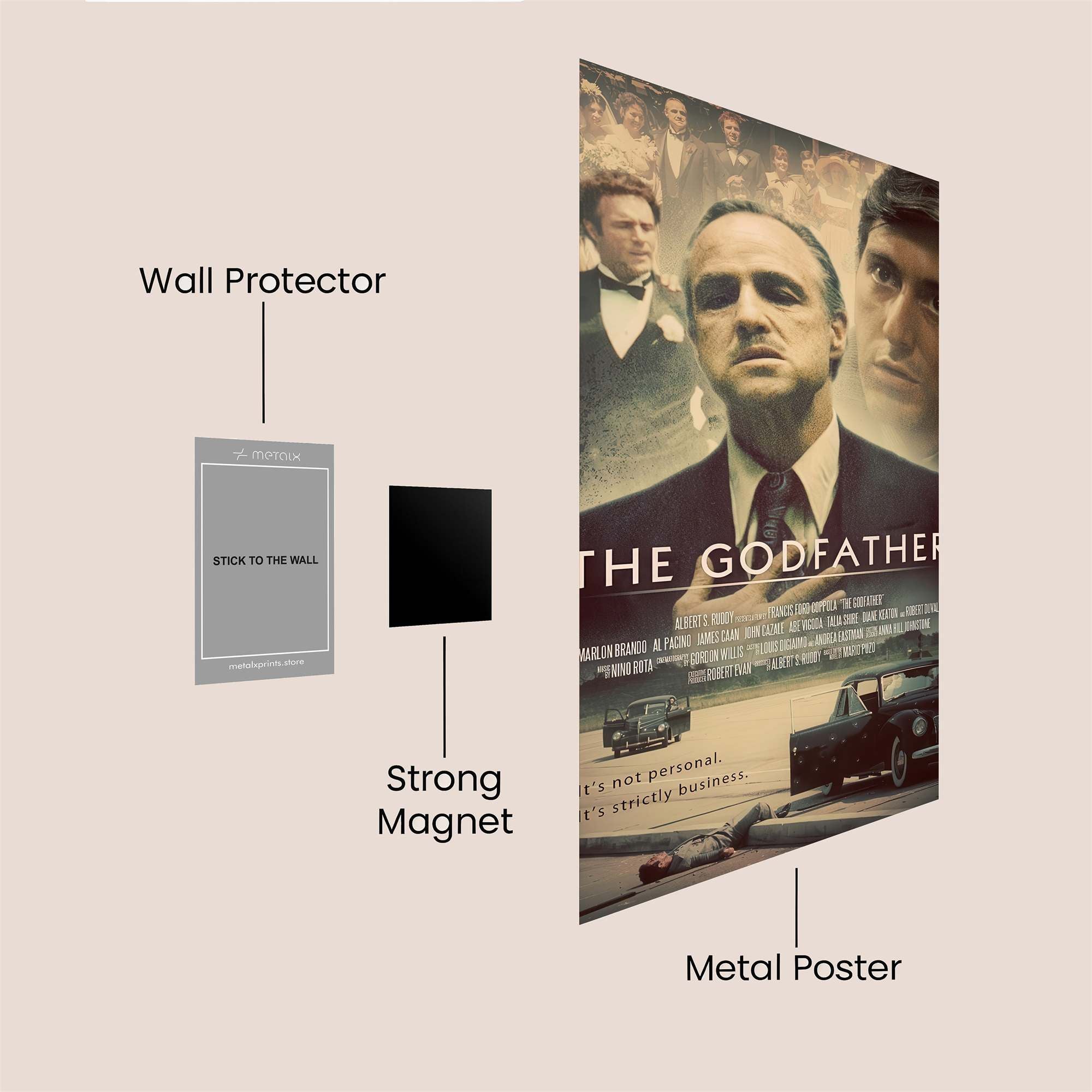 Godfather Legacy Safe Wall Magnetic / M