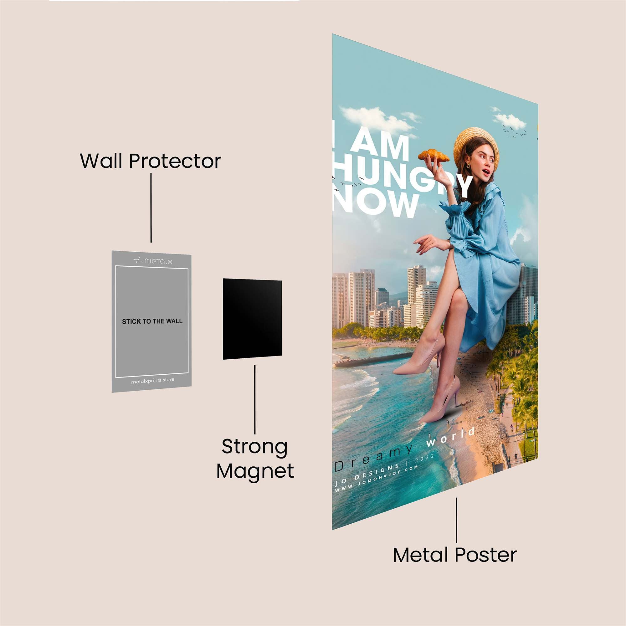 Brianna Blissful Safe Wall Magnetic / M