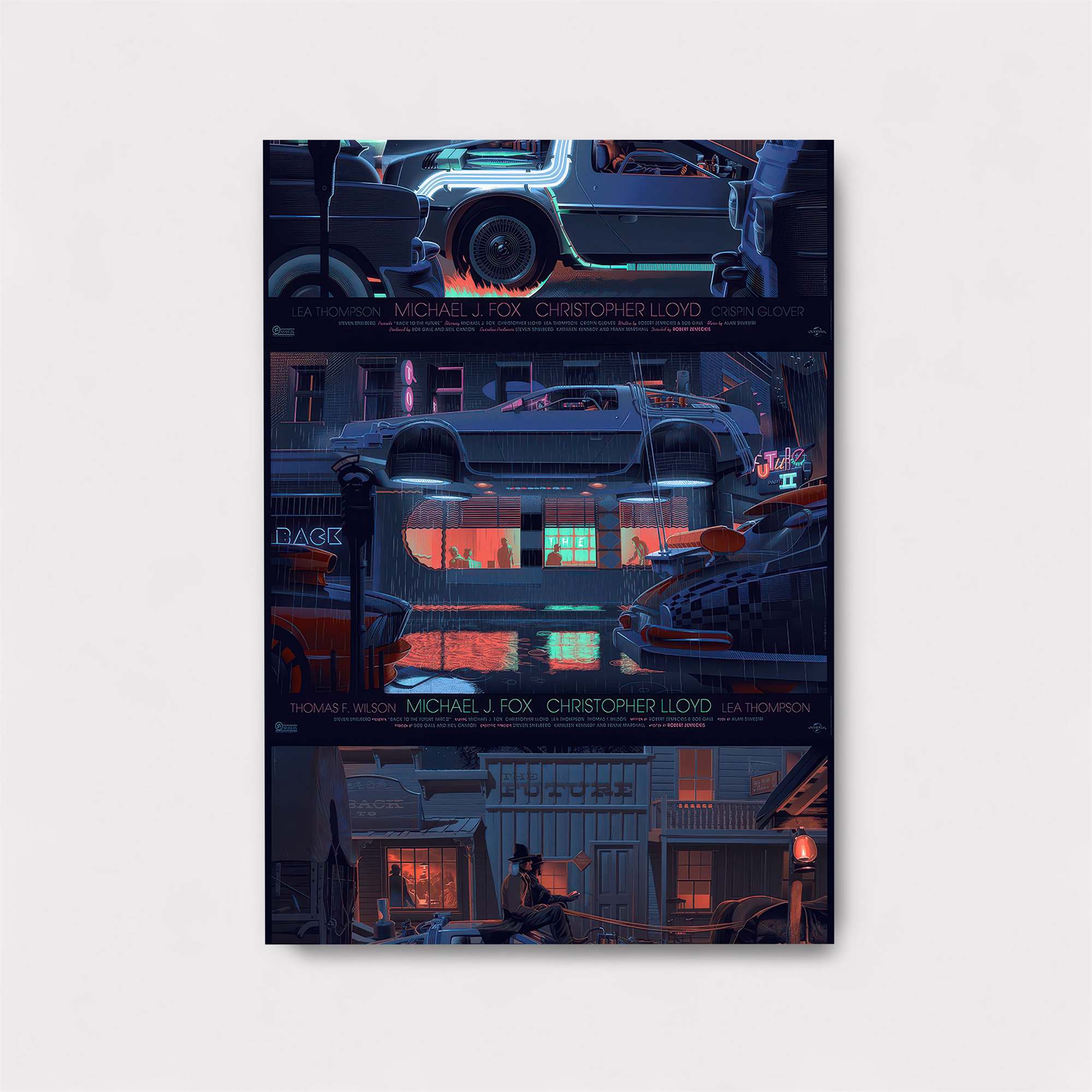 DeLorean Dream Safe Wall Magnetic / M