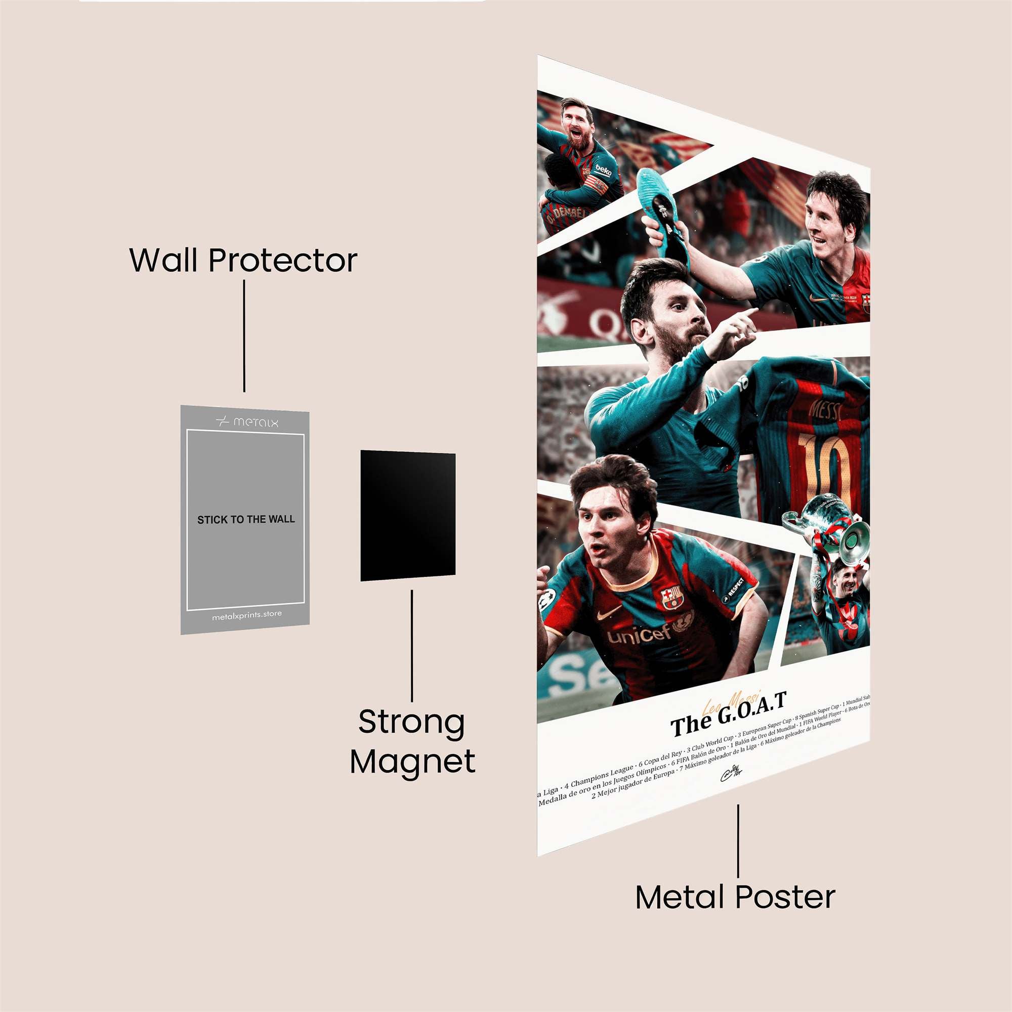 Messi Magic Safe Wall Magnetic / M