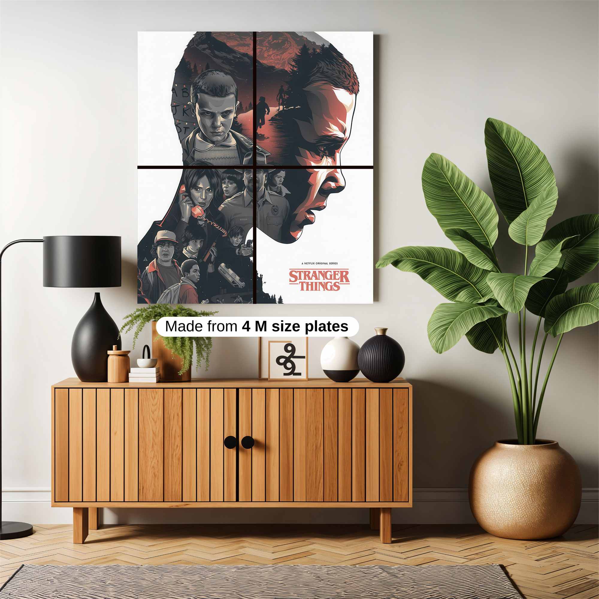 Eleven Mysterious Safe Wall Magnetic / M