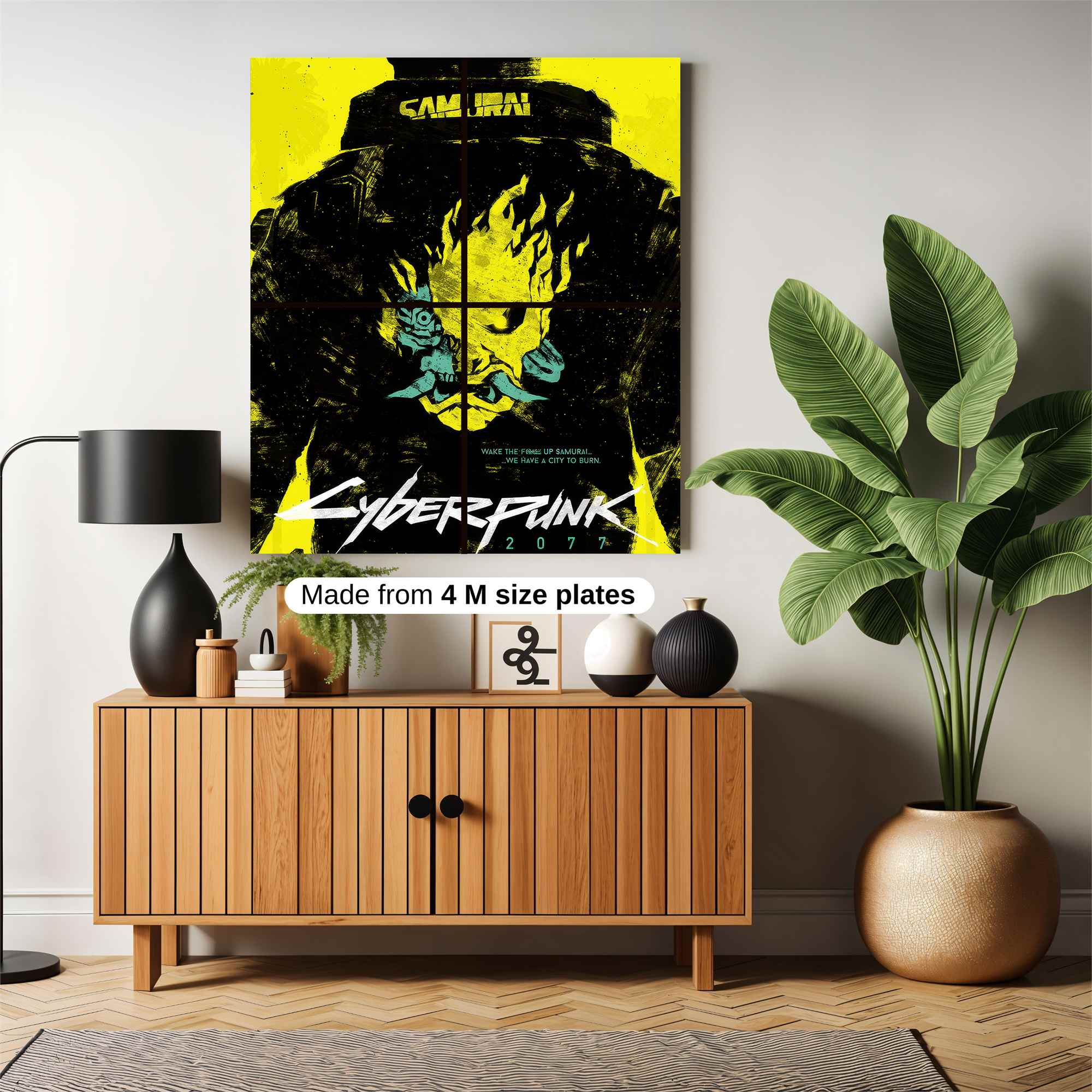 Samurai Blaze Safe Wall Magnetic / M