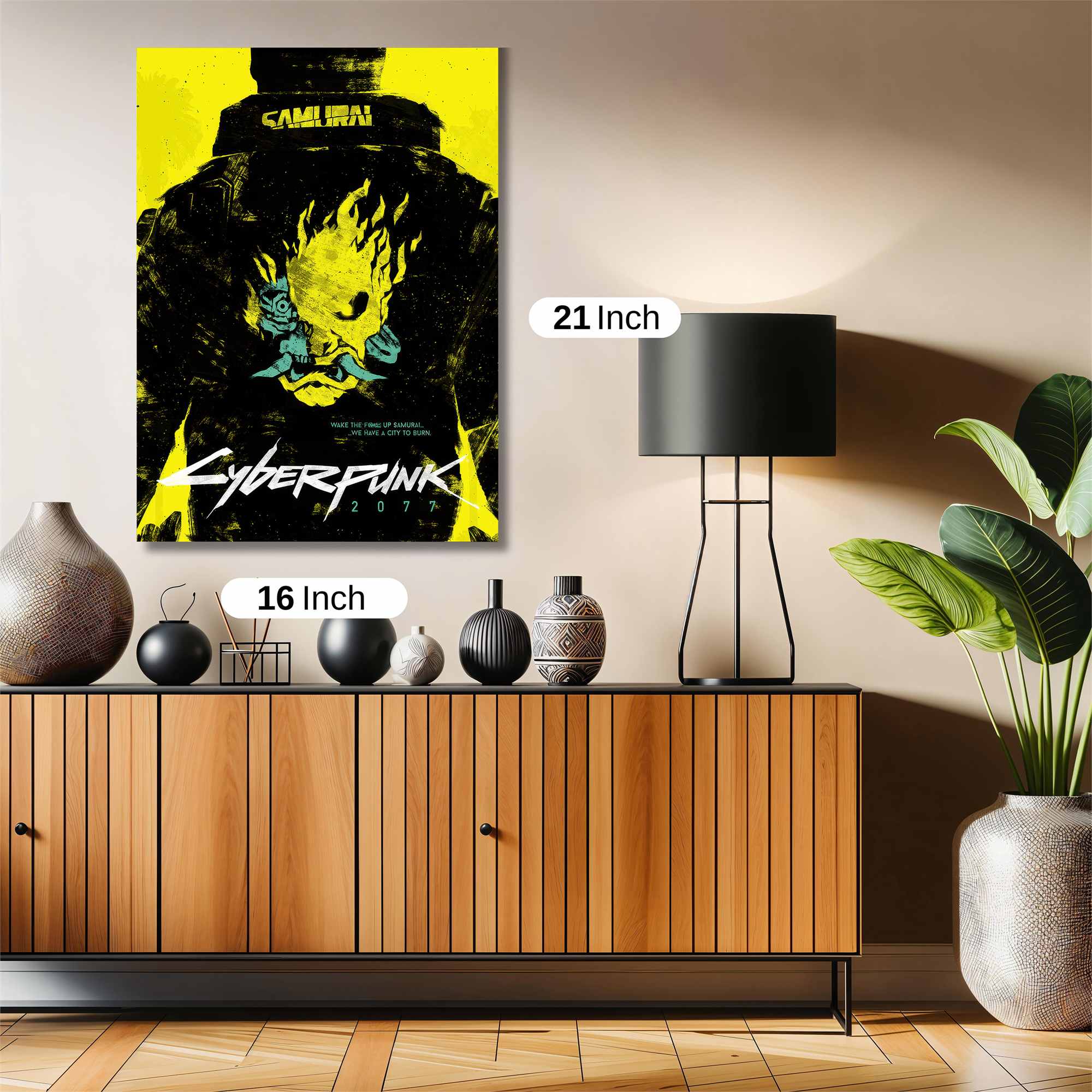 Samurai Blaze Safe Wall Magnetic / M