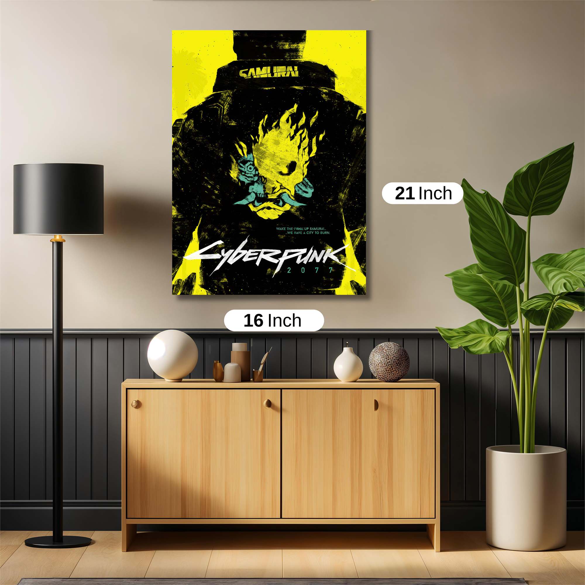 Samurai Blaze Safe Wall Magnetic / M