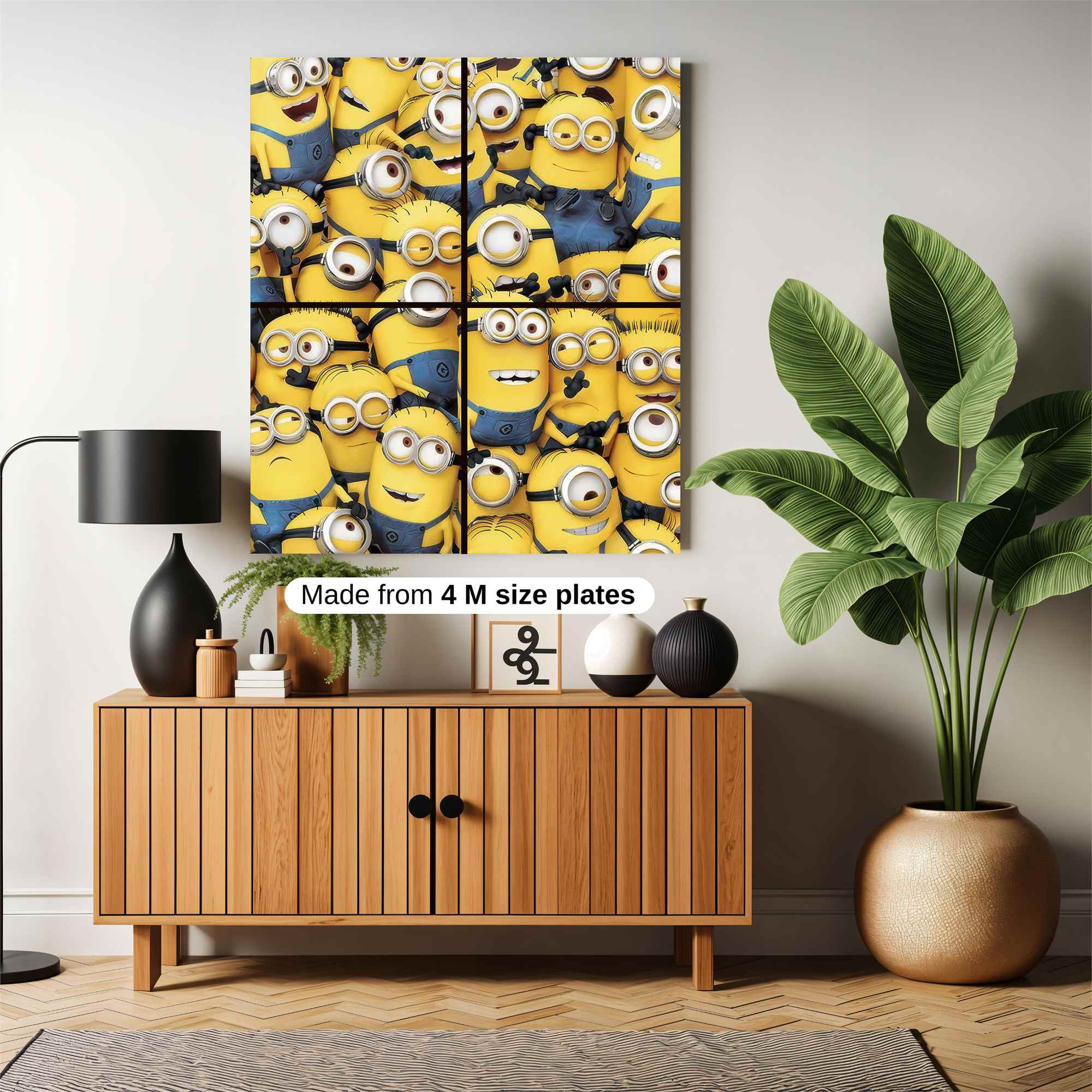 Minions Mania Safe Wall Magnetic / M