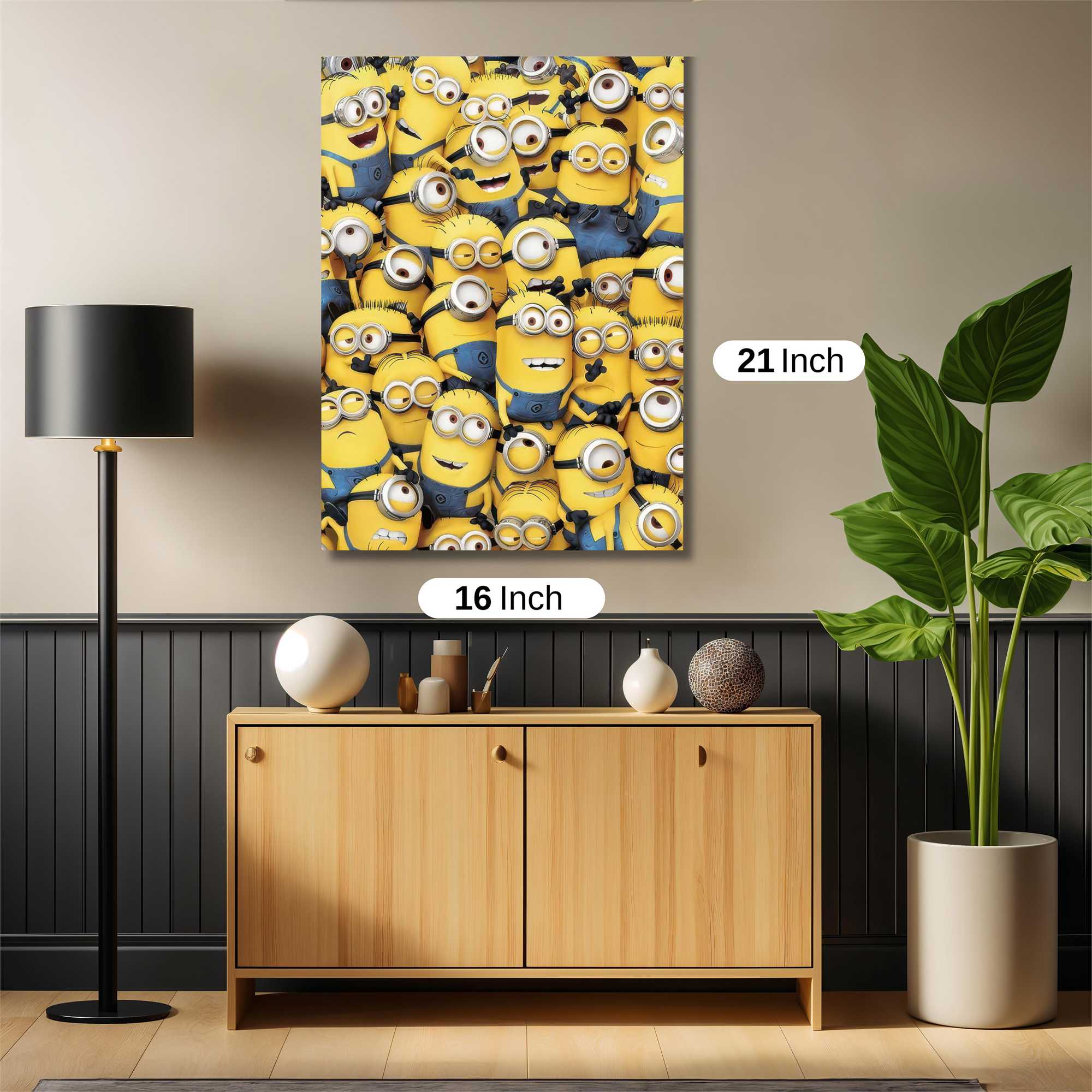 Minions Mania Safe Wall Magnetic / M