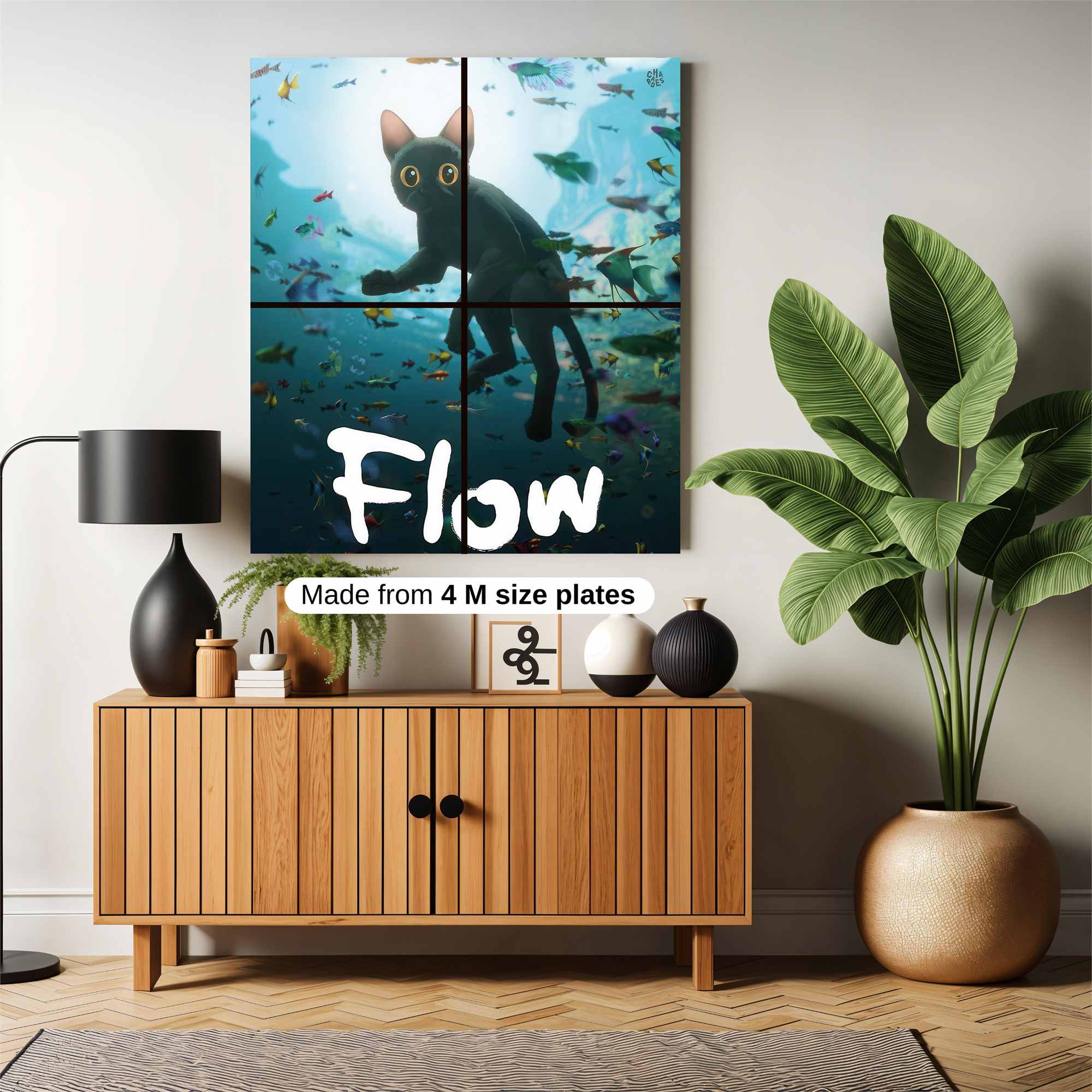 Cat Dream Safe Wall Magnetic / M