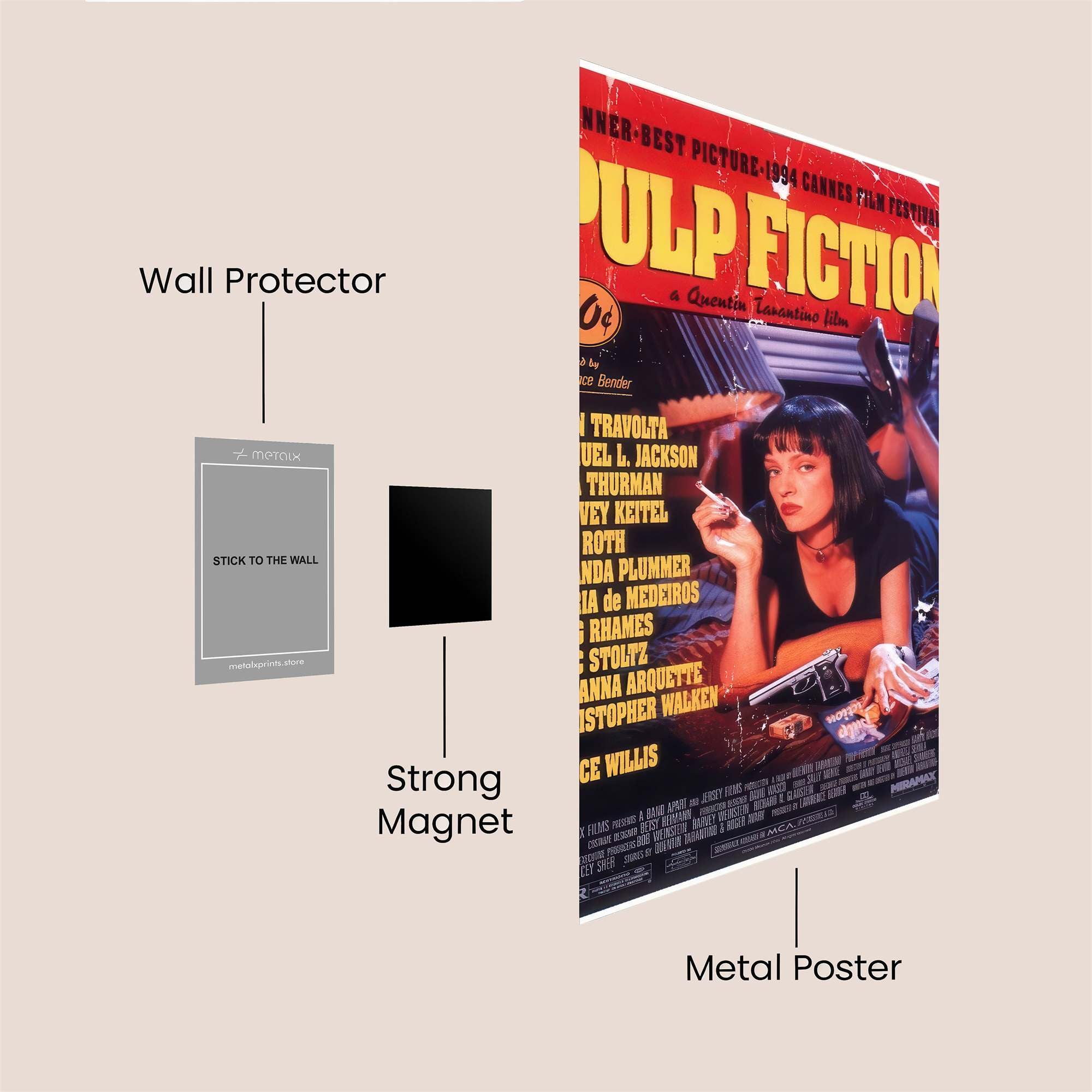 Mia Enigmatic Safe Wall Magnetic / M