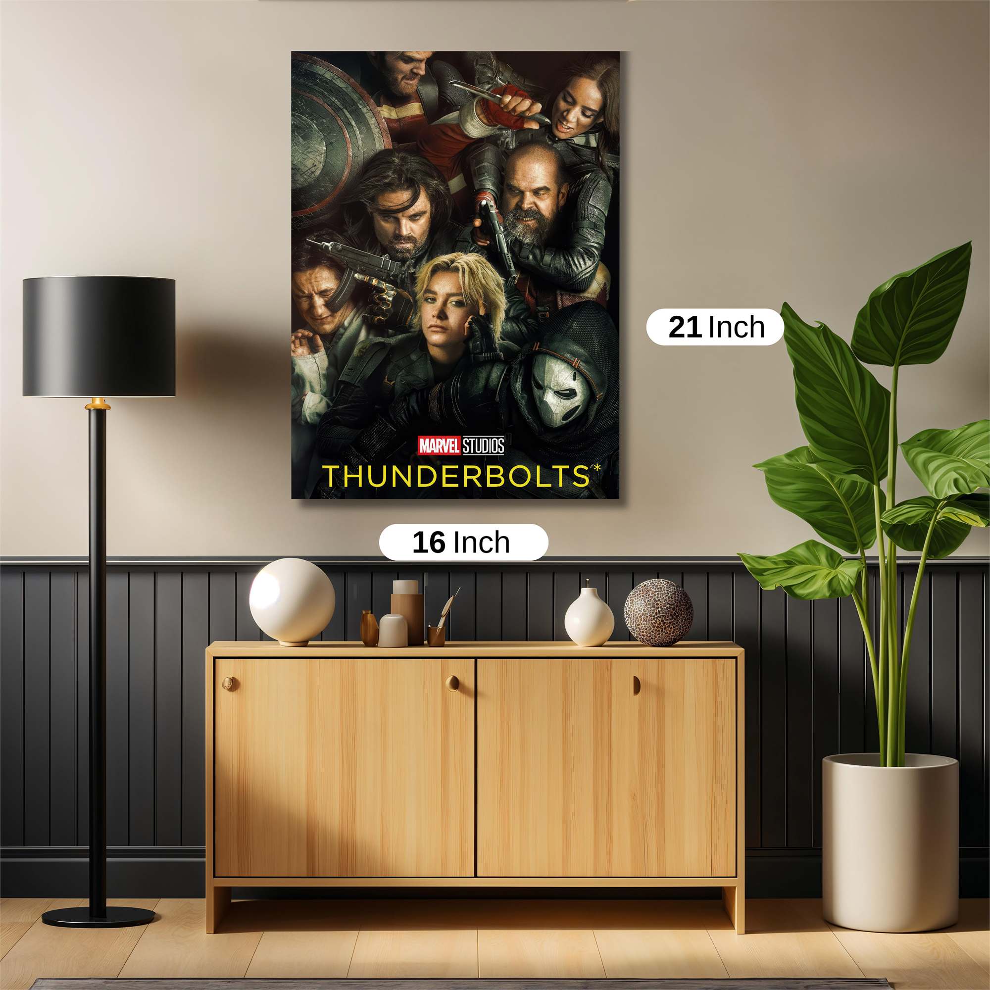 Thunderbolts United Safe Wall Magnetic / M