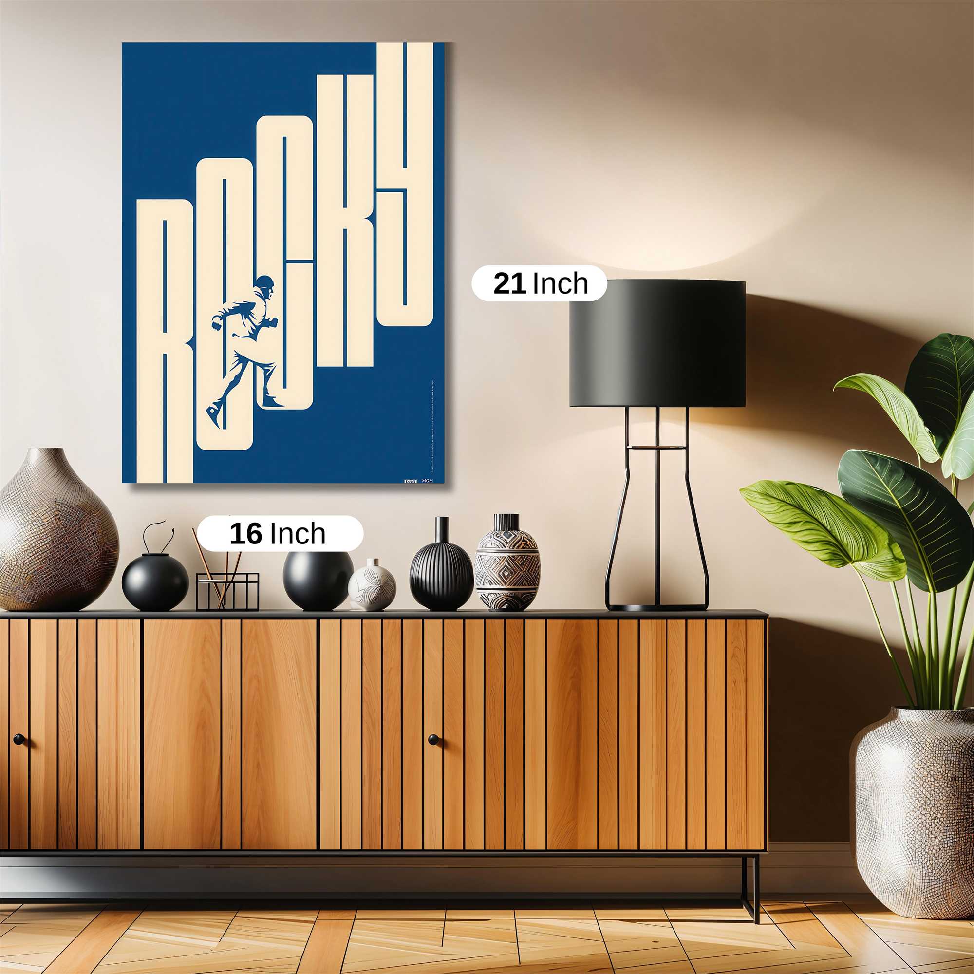 Rocky Triumphant Safe Wall Magnetic / M