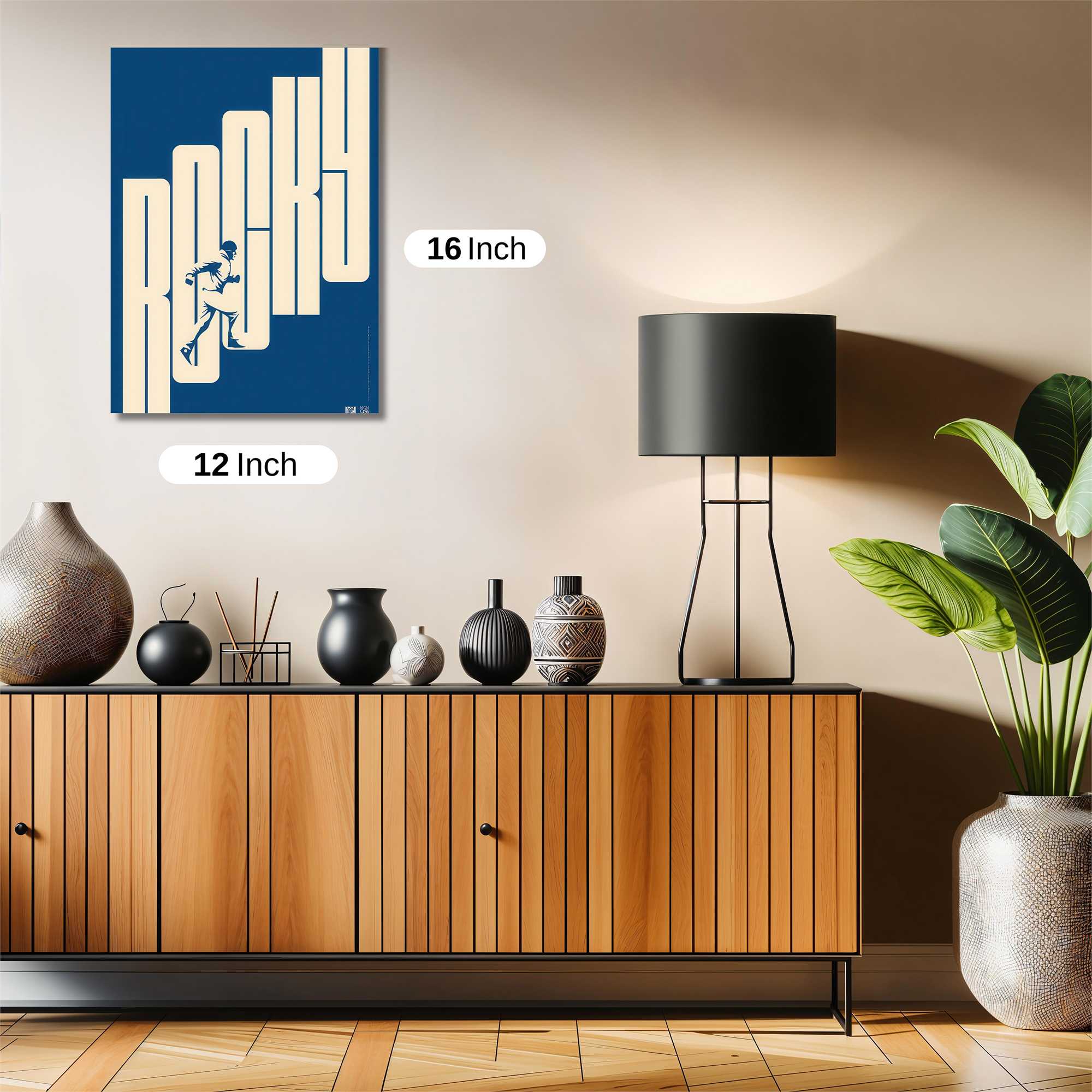 Rocky Triumphant Safe Wall Magnetic / M