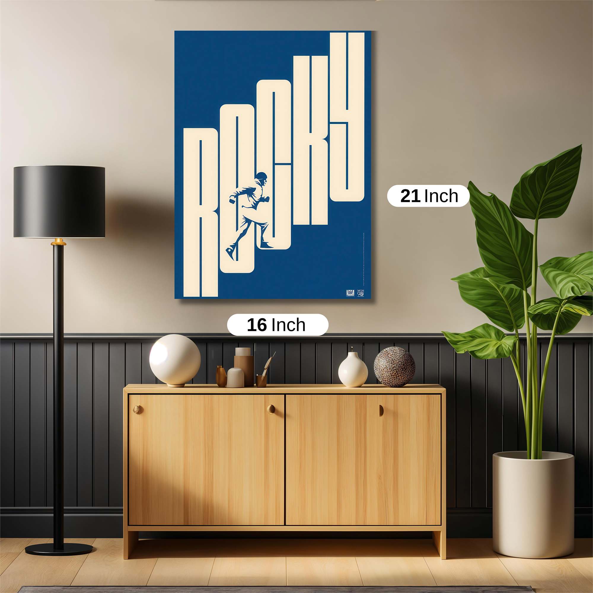 Rocky Triumphant Safe Wall Magnetic / M