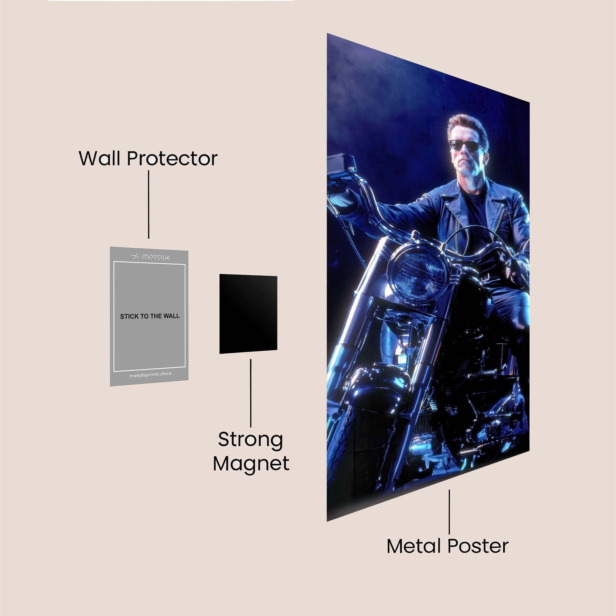 Terminator Cool Safe Wall Magnetic / M