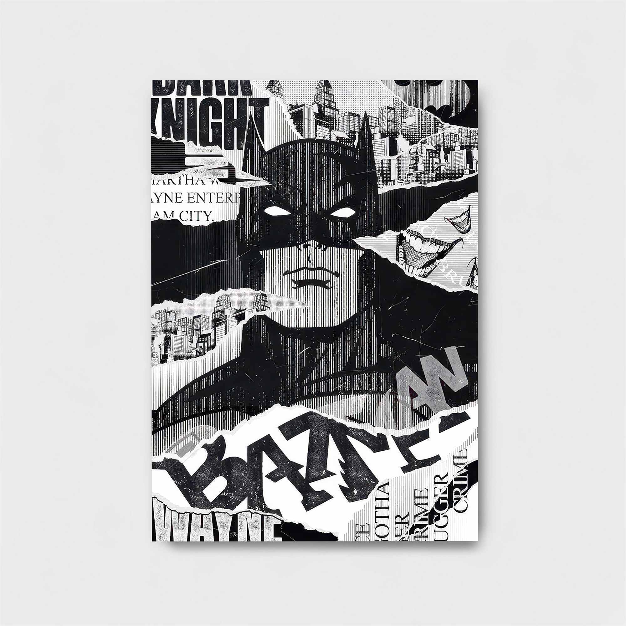 Batman Brooding Safe Wall Magnetic / M
