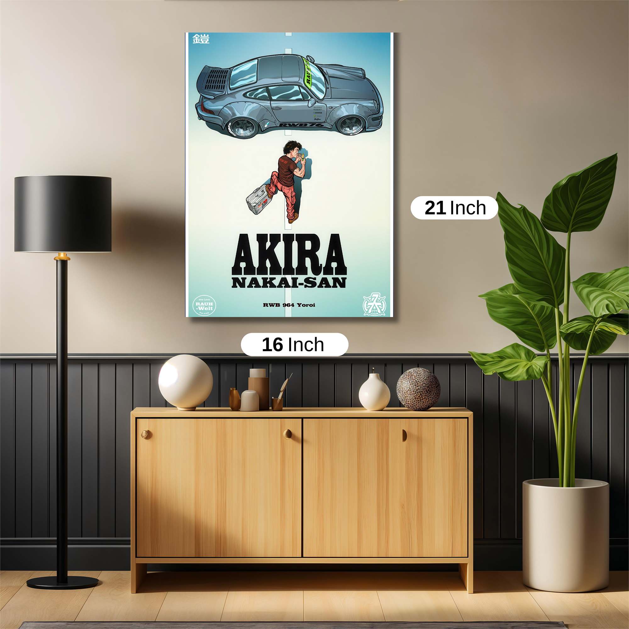 Porsche Serenity Safe Wall Magnetic / M