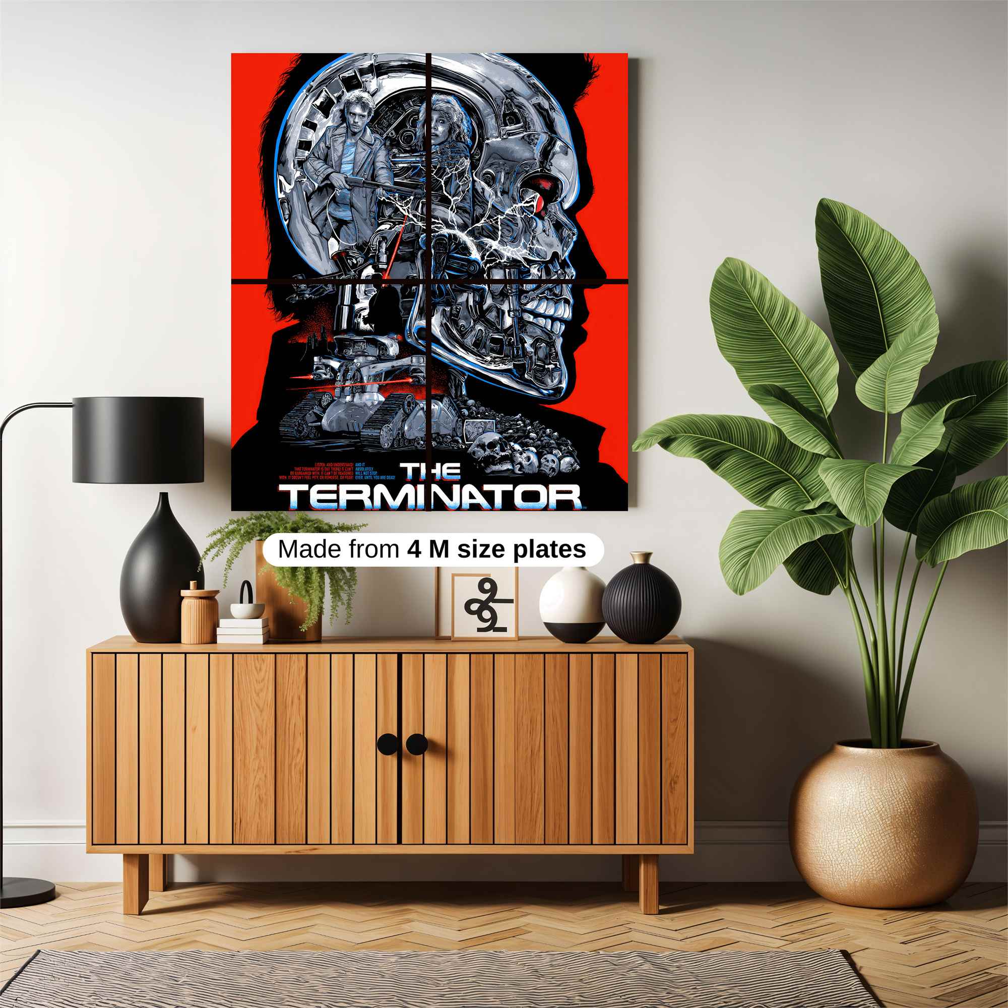Terminator Apocalyptic Safe Wall Magnetic / M