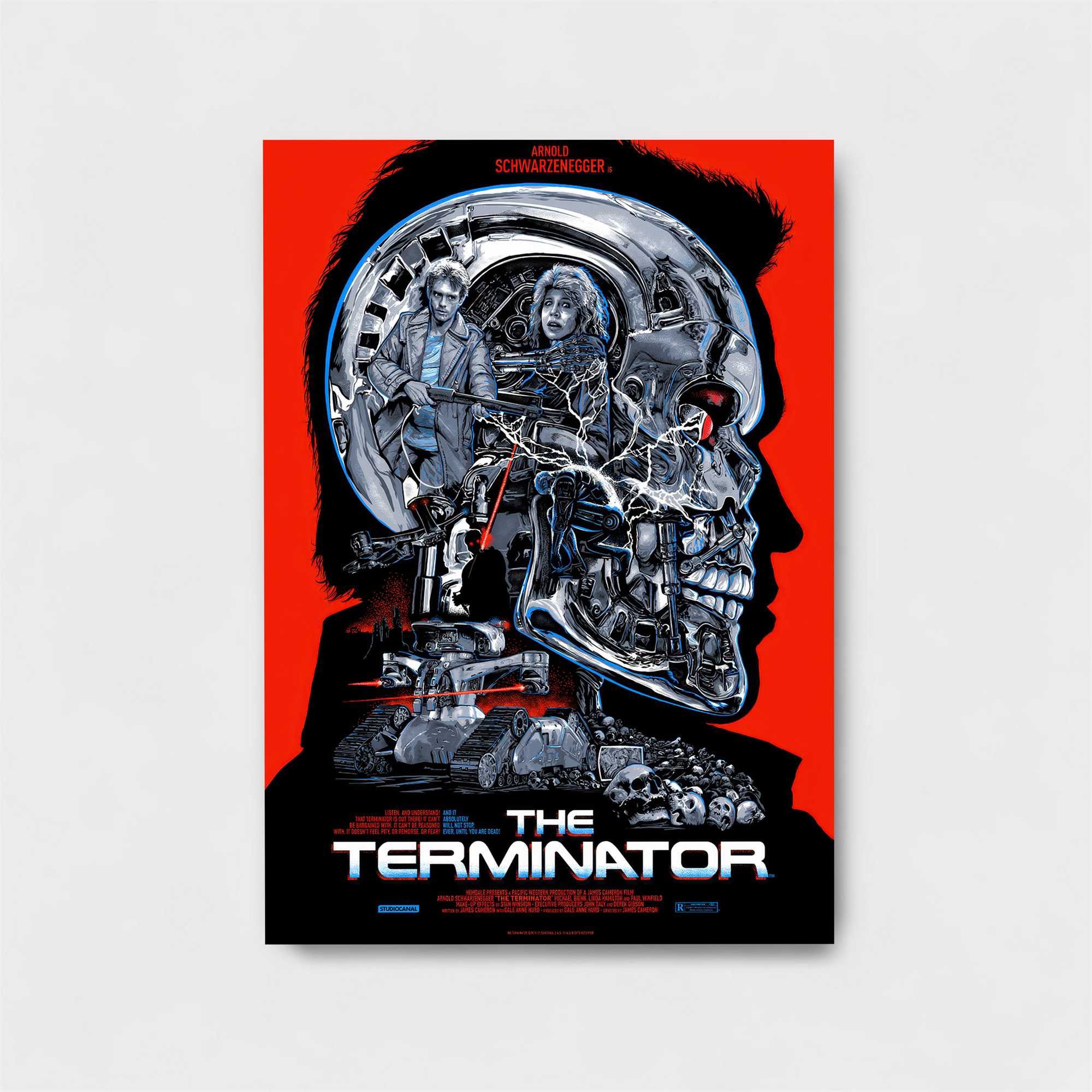 Terminator Apocalyptic Safe Wall Magnetic / M