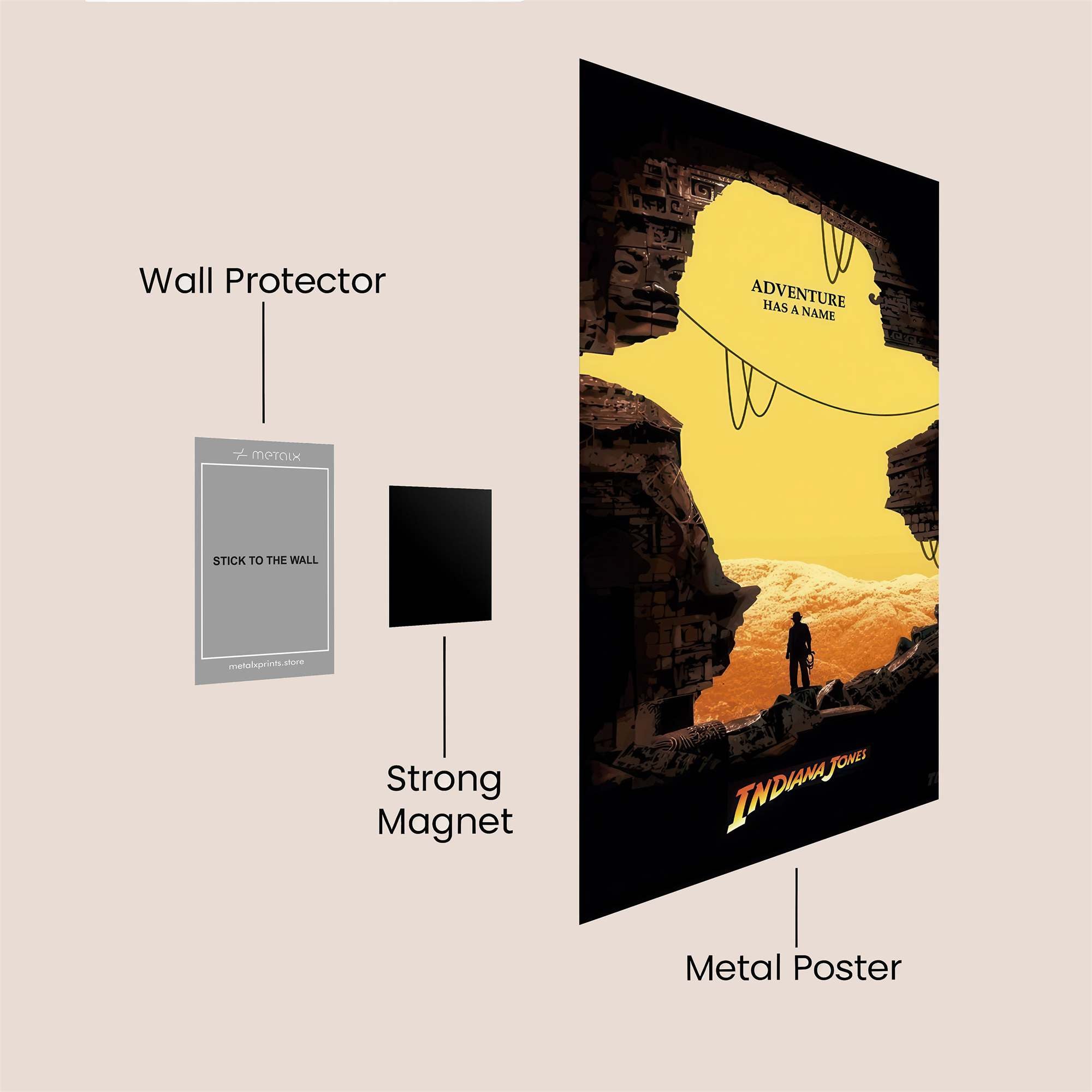 Jones Quest Safe Wall Magnetic / M
