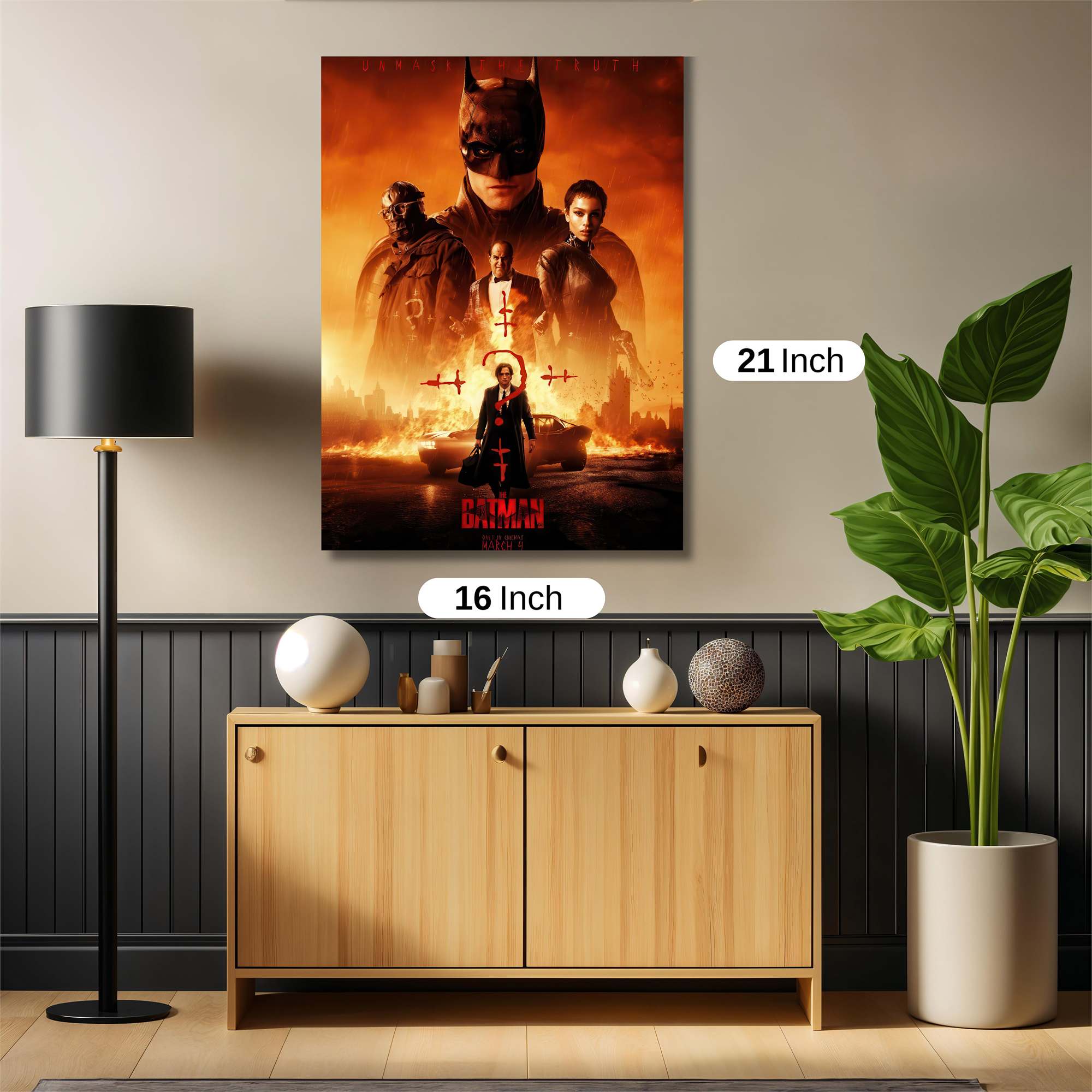 Gotham Inferno Safe Wall Magnetic / M