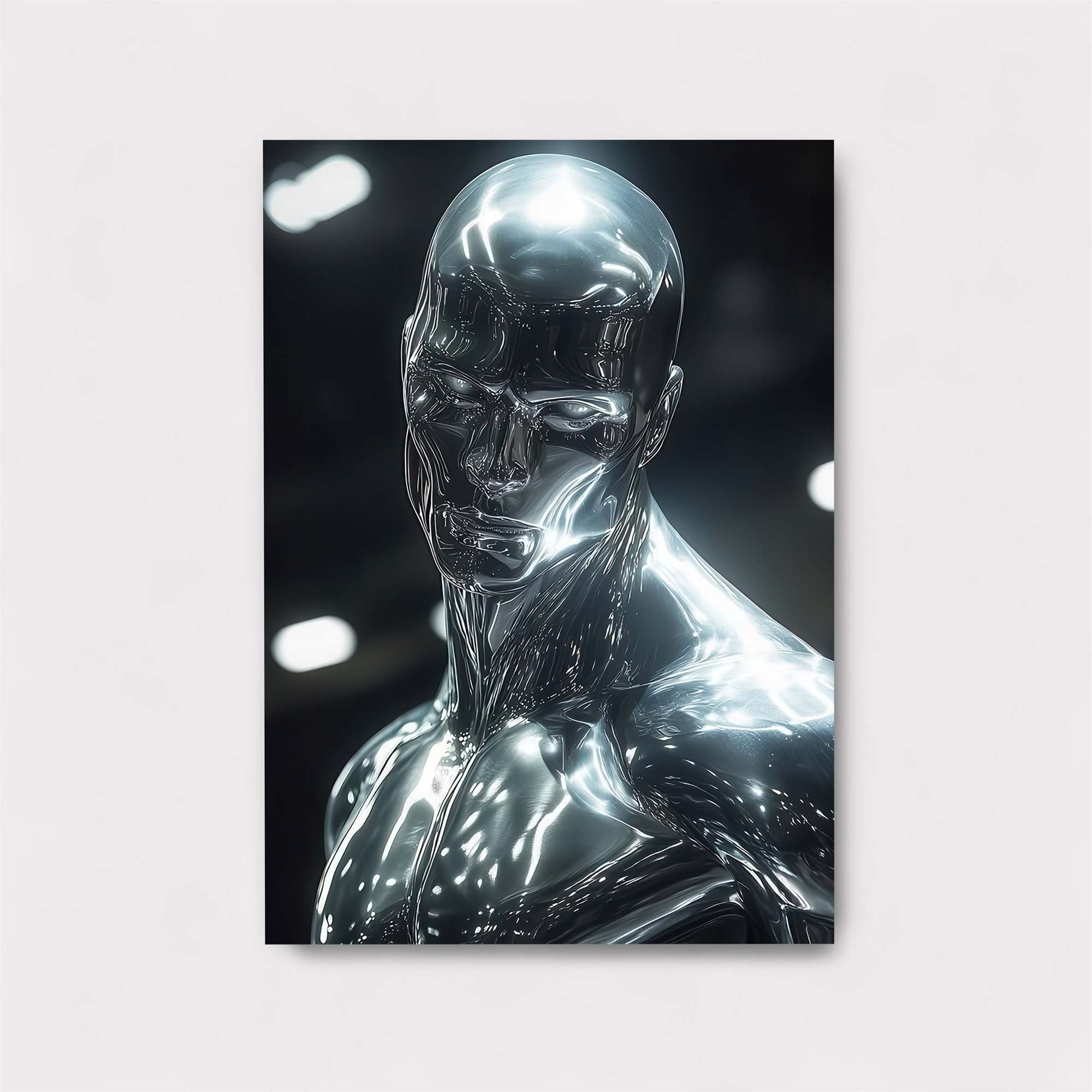 Silver Serenity Safe Wall Magnetic / M