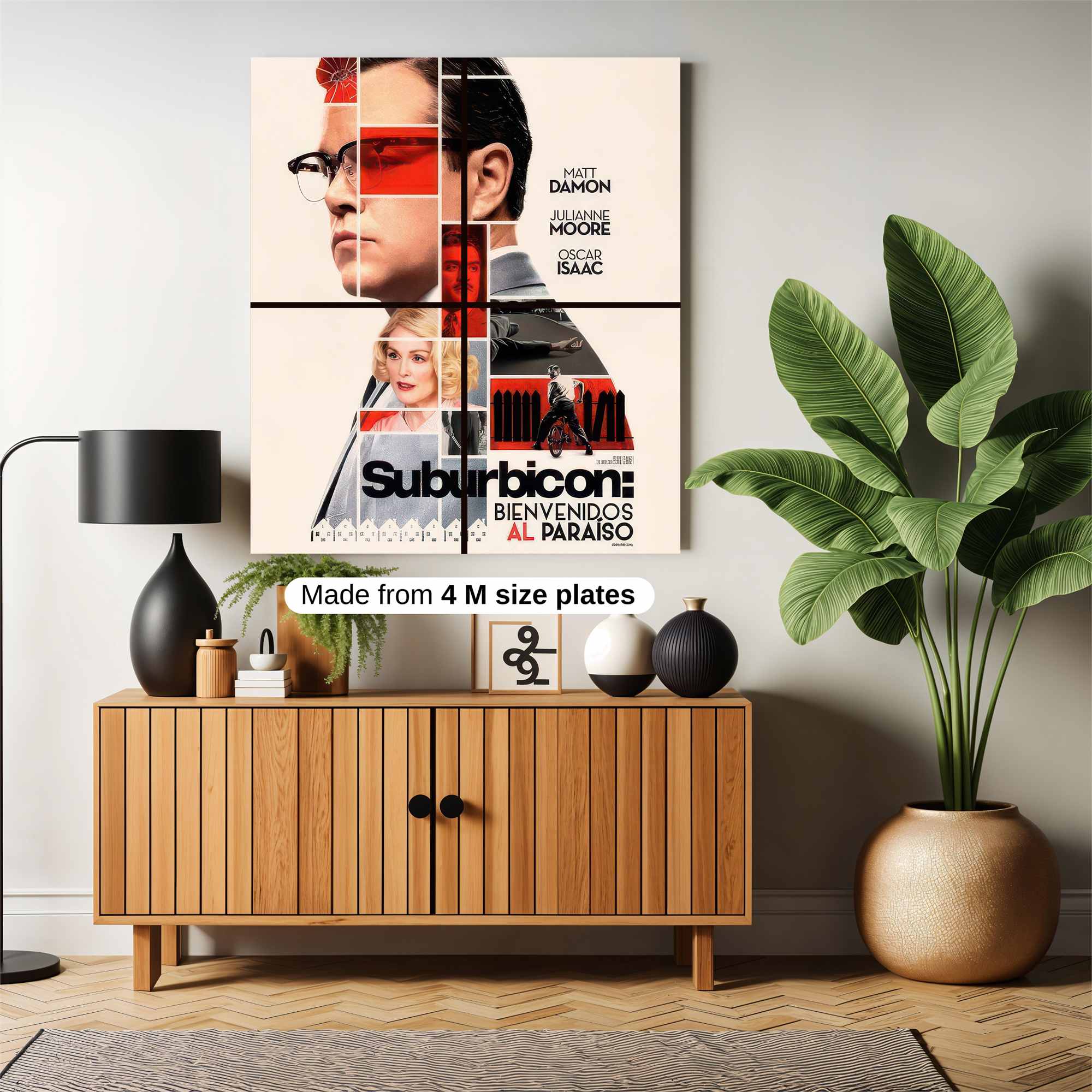 Suburbicon Sinister Safe Wall Magnetic / M